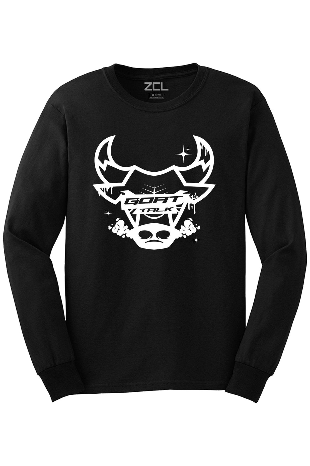 Goat Talk Long Sleeve Tee (White Logo)