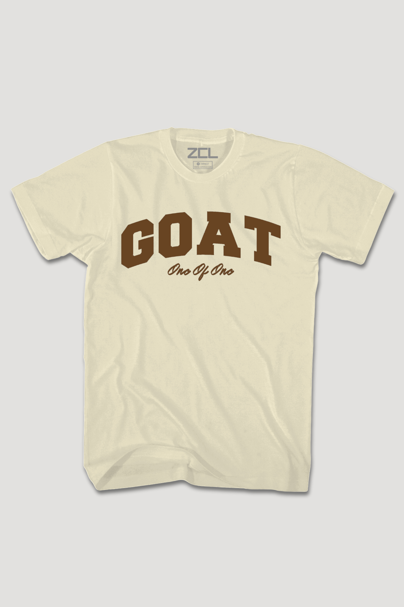 Goat Tee (Brown Logo)