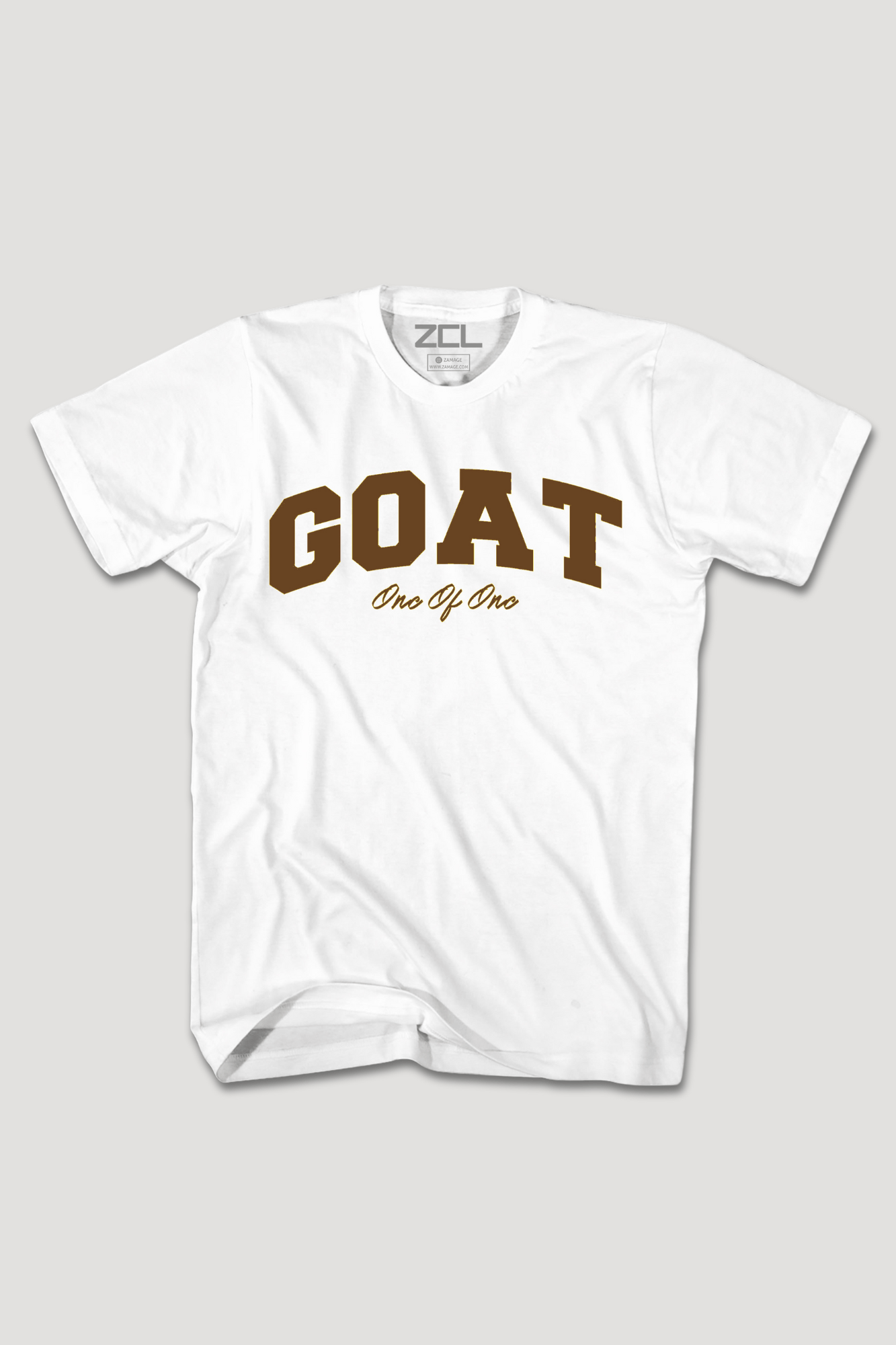 Goat Tee (Brown Logo)