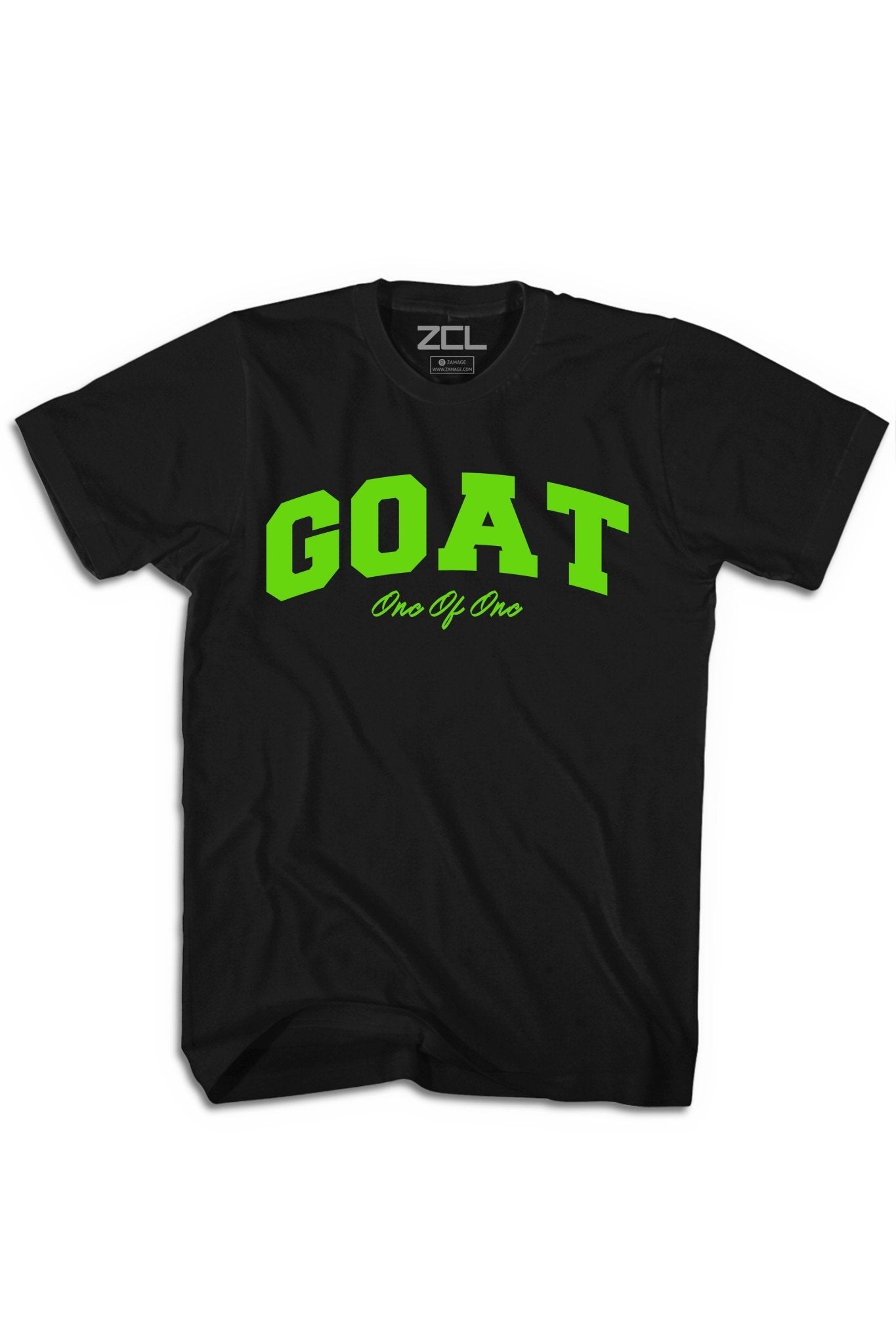 Goat Tee (Lime Green Logo)