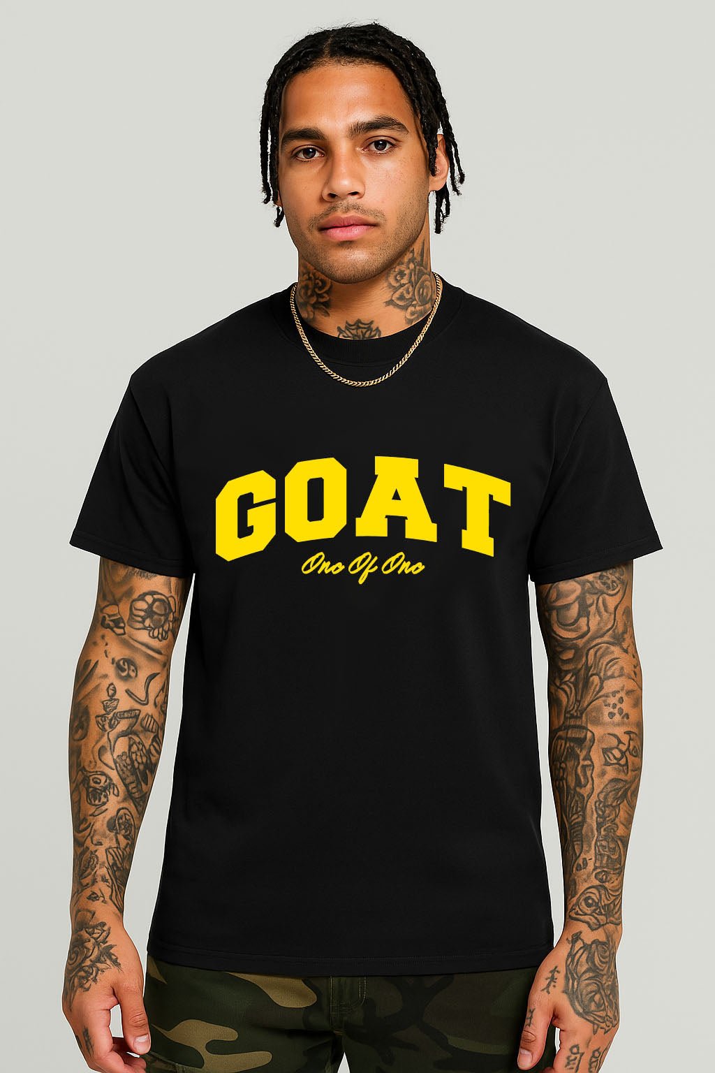 Goat Tee (Yellow Logo)