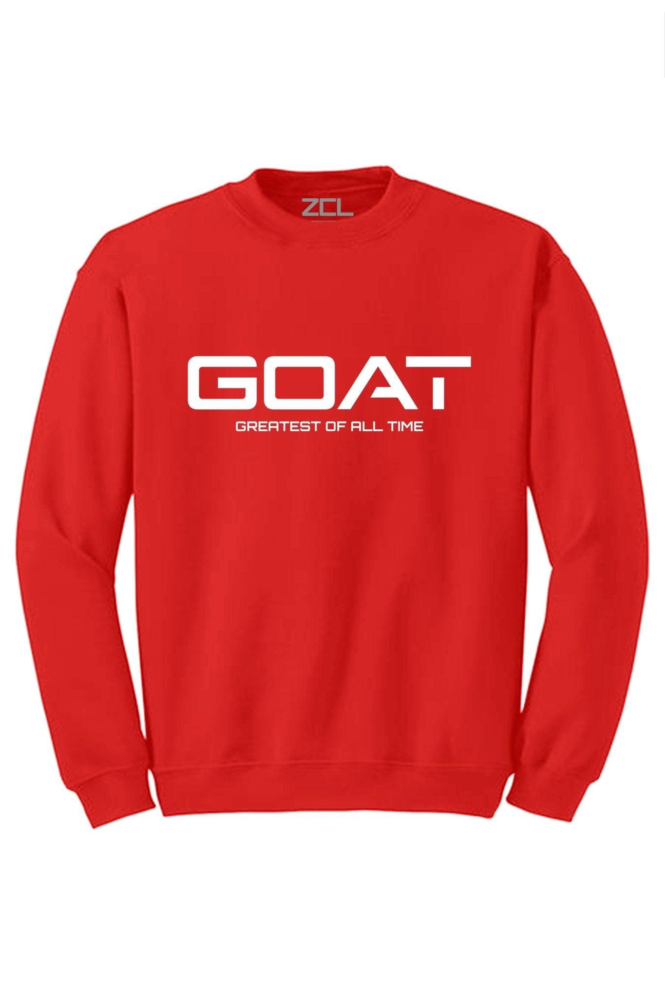 Greatest Of All Time V2 Crewneck Sweatshirt (White Logo)