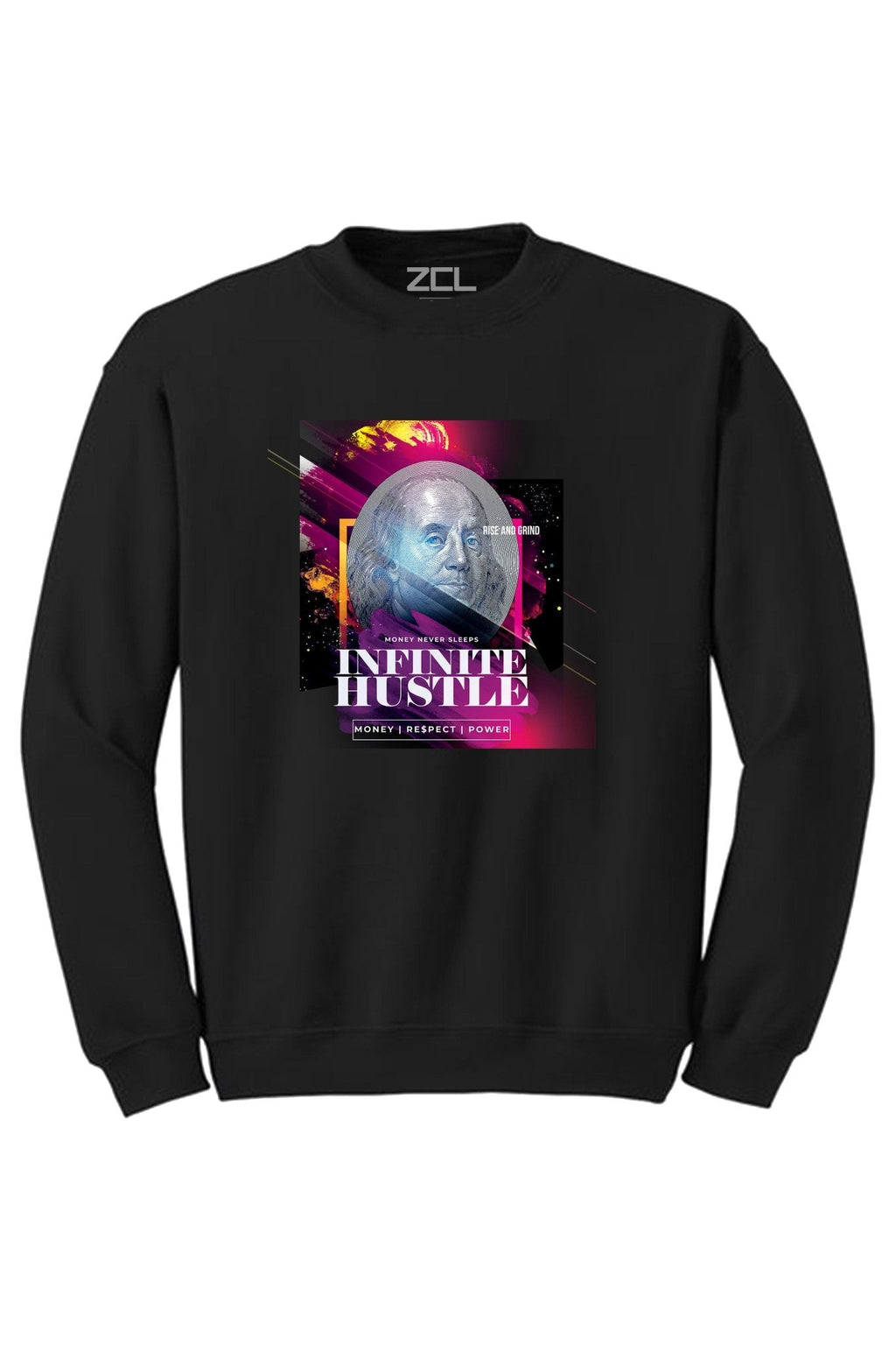 Infinite Hustle Crewneck Sweatshirt (Multi Color Logo)