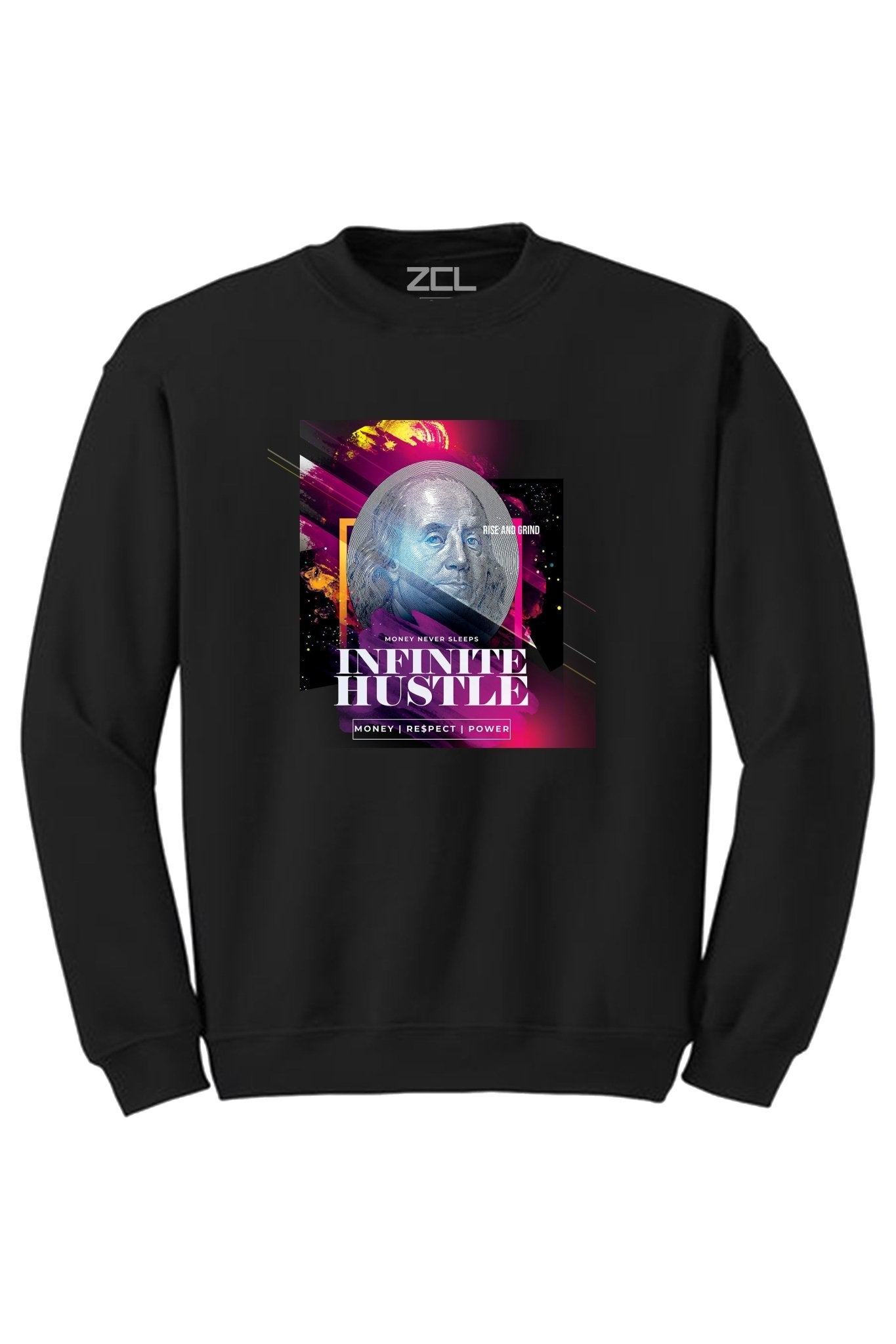 Infinite Hustle Crewneck Sweatshirt (Multi Color Logo)