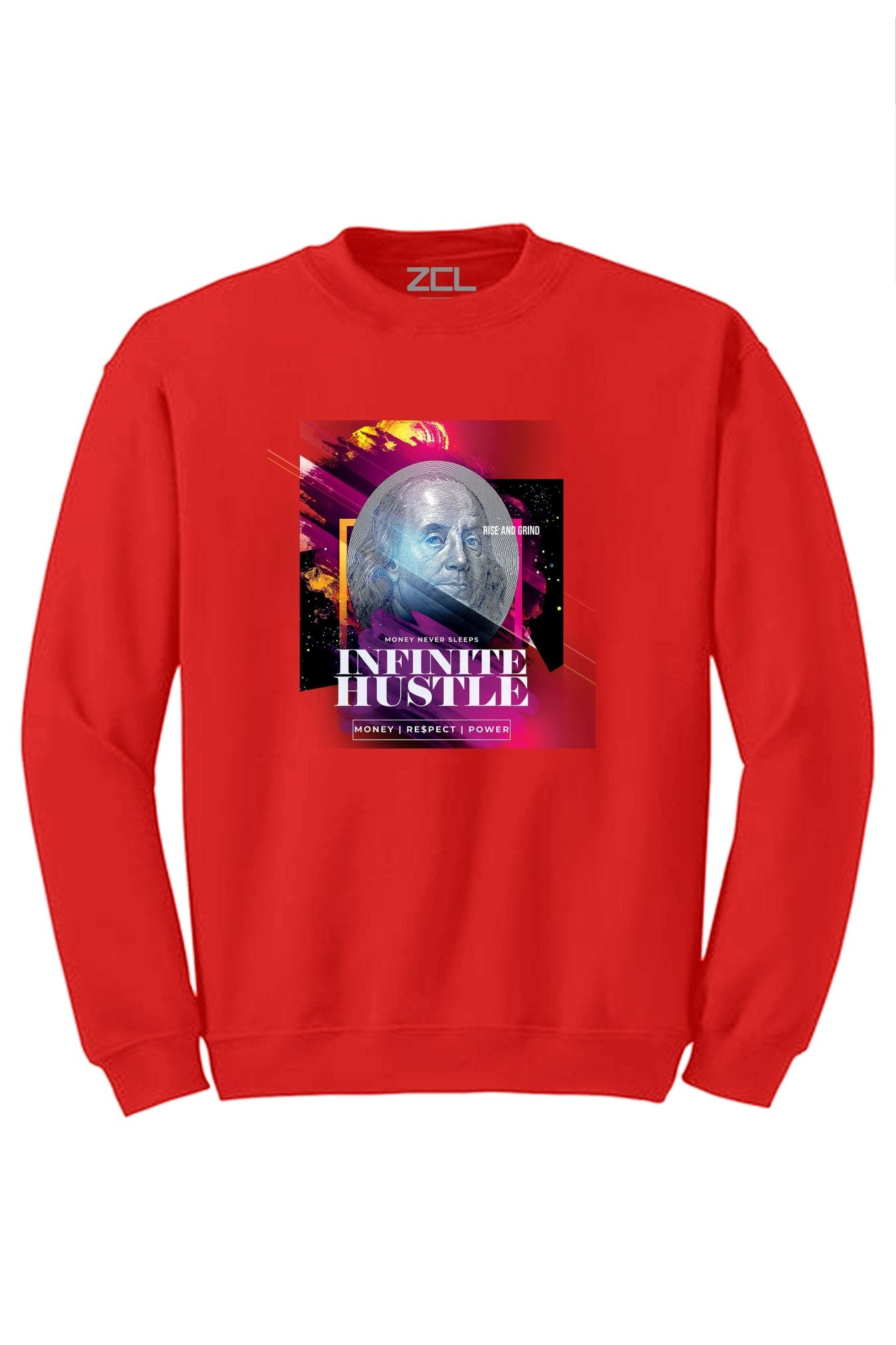 Infinite Hustle Crewneck Sweatshirt (Multi Color Logo)