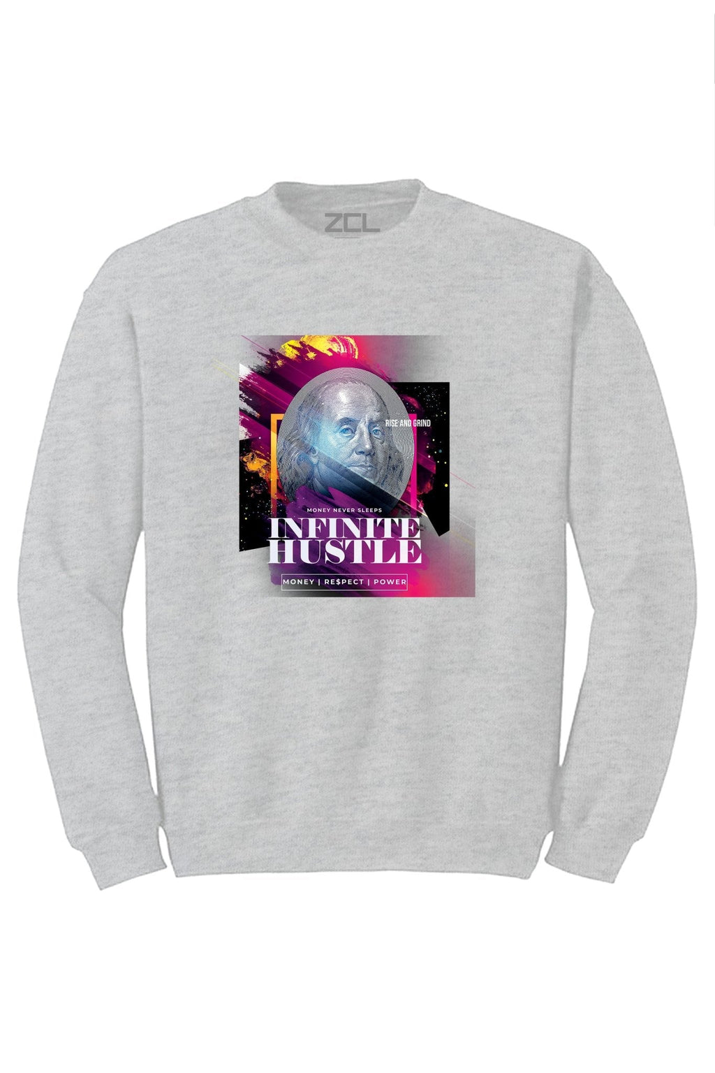 Infinite Hustle Crewneck Sweatshirt (Multi Color Logo)