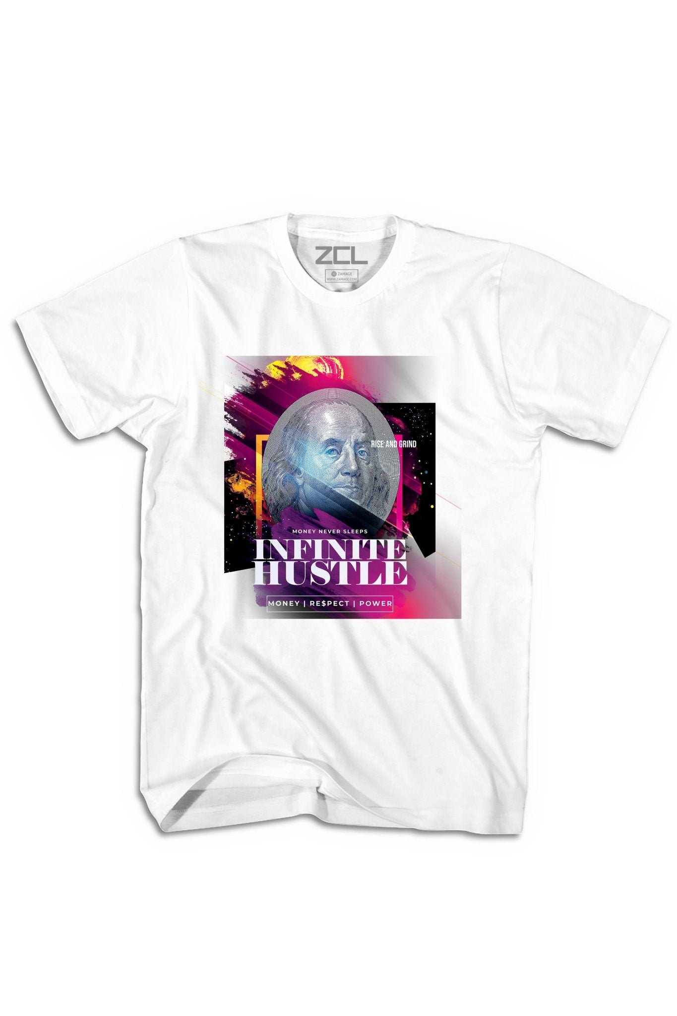 Infinite Hustle Tee (Multi Color Logo)