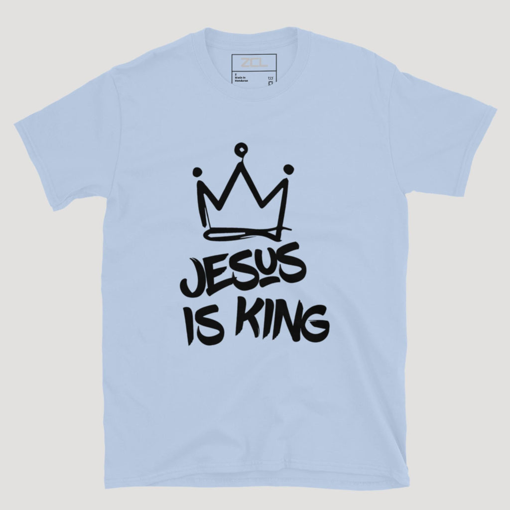 Jesus Is King Tee (Black Logo)