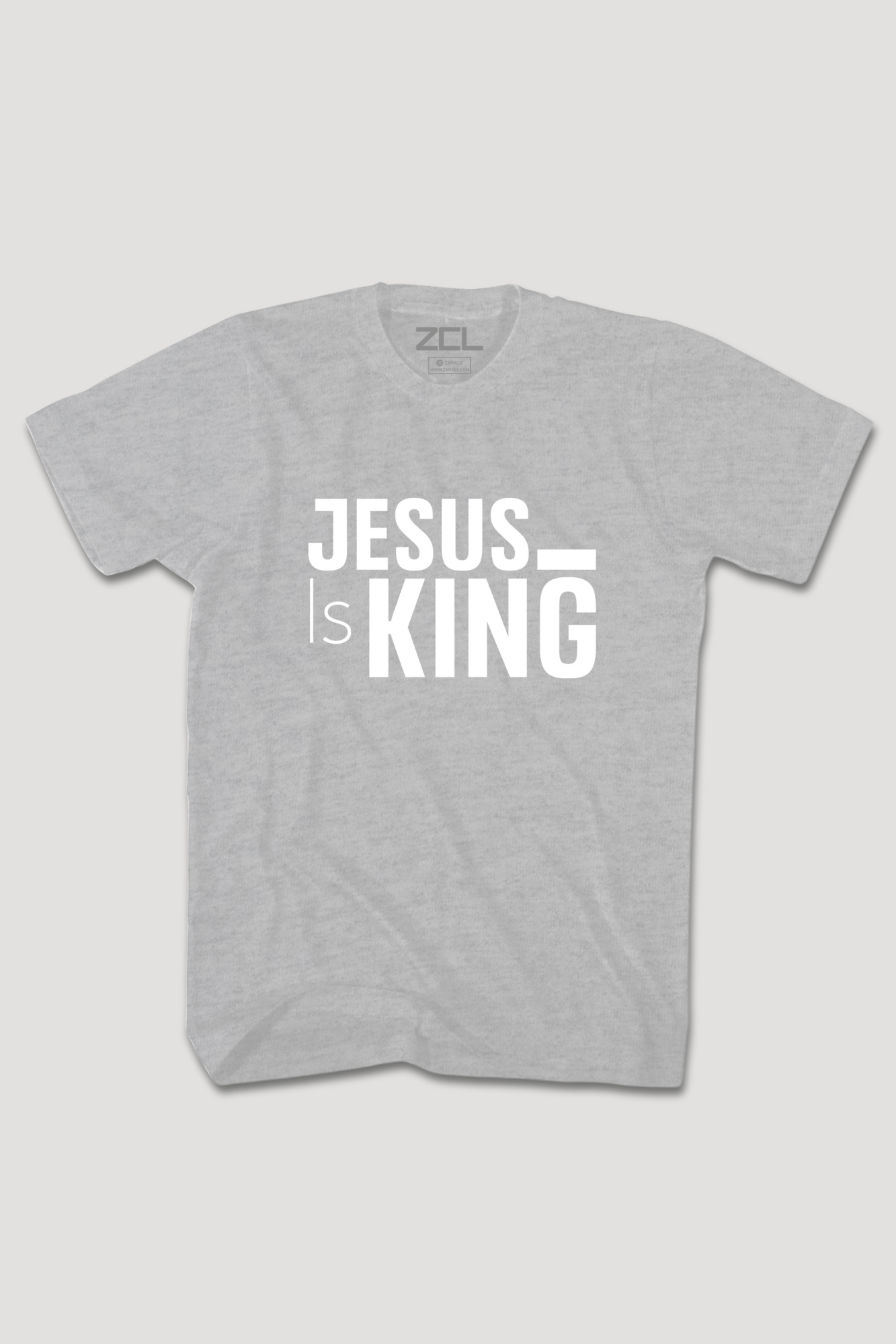 Jesus Is King Tee (White Logo)