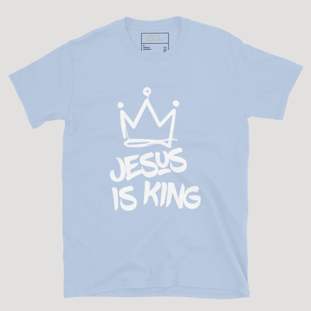 Jesus Is King Tee (White Logo)
