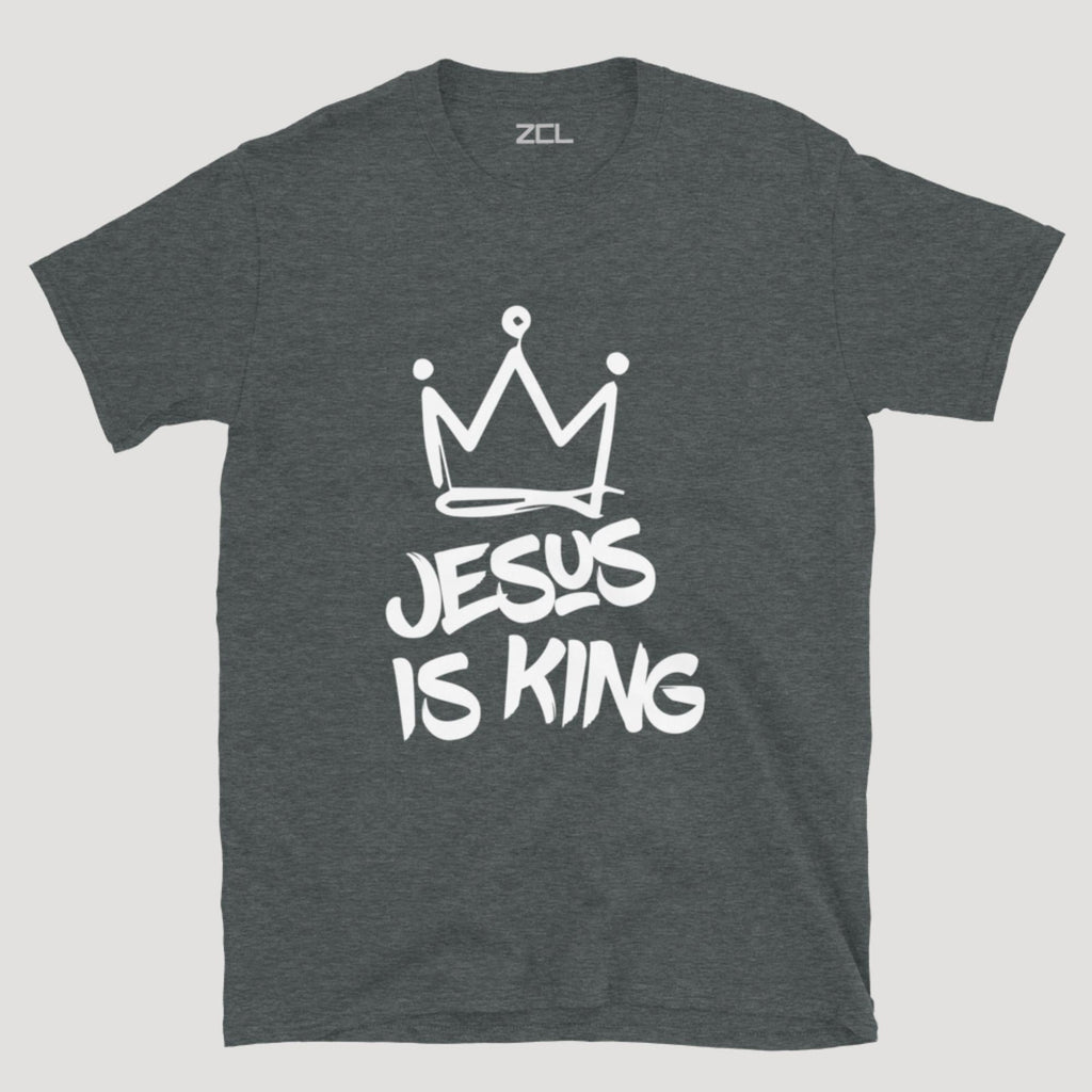 Jesus Is King Tee (White Logo)
