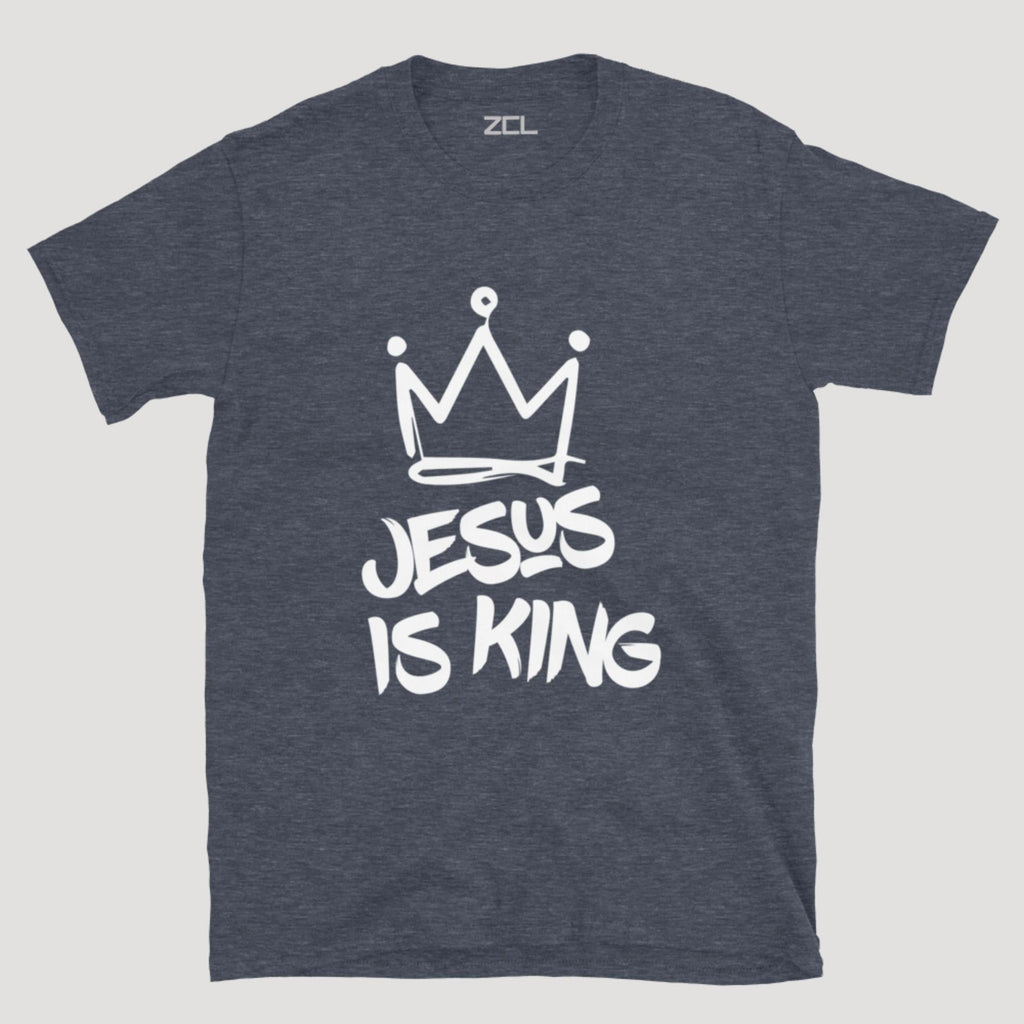 Jesus Is King Tee (White Logo)
