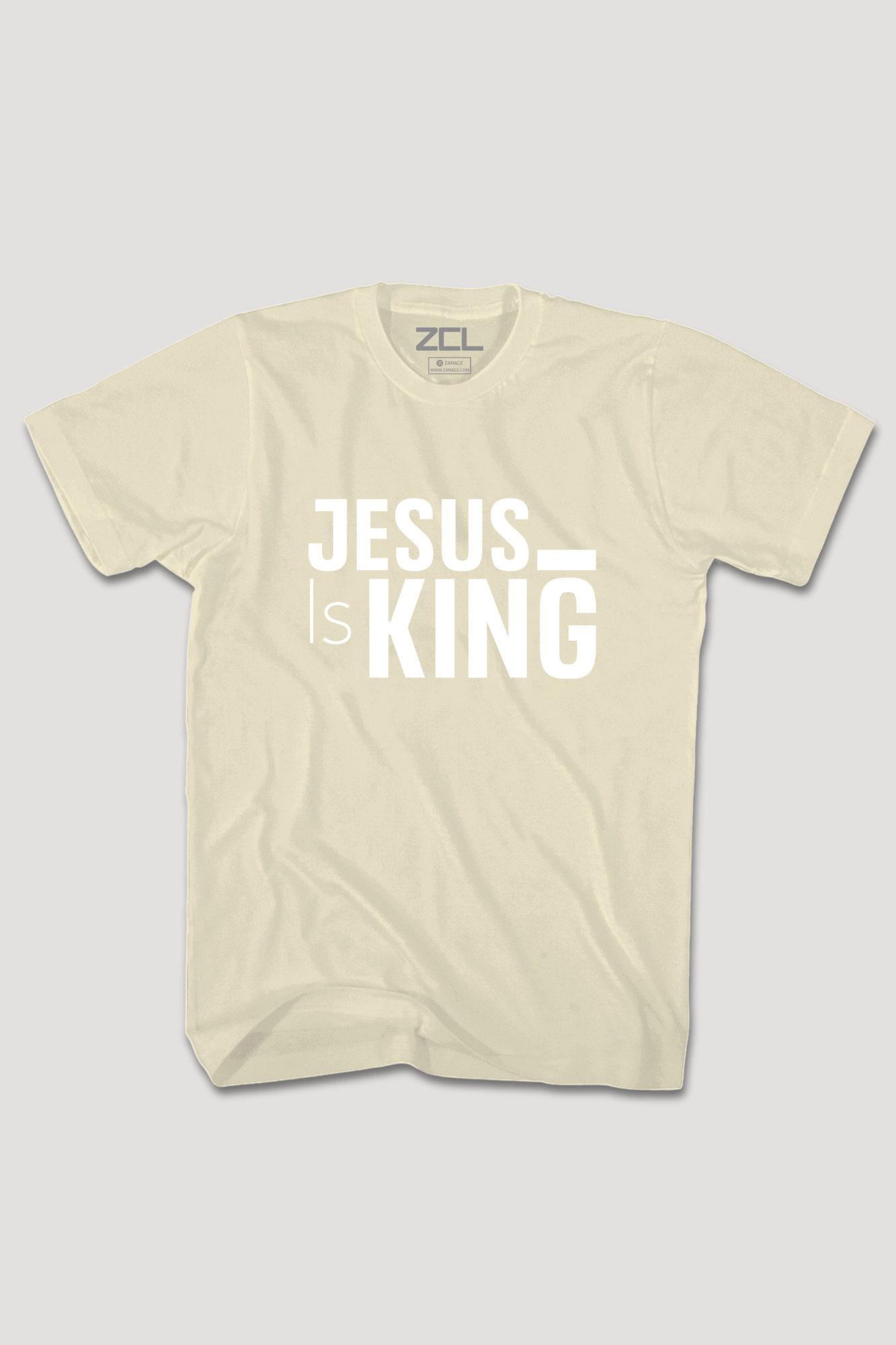 Jesus Is King Tee (White Logo)