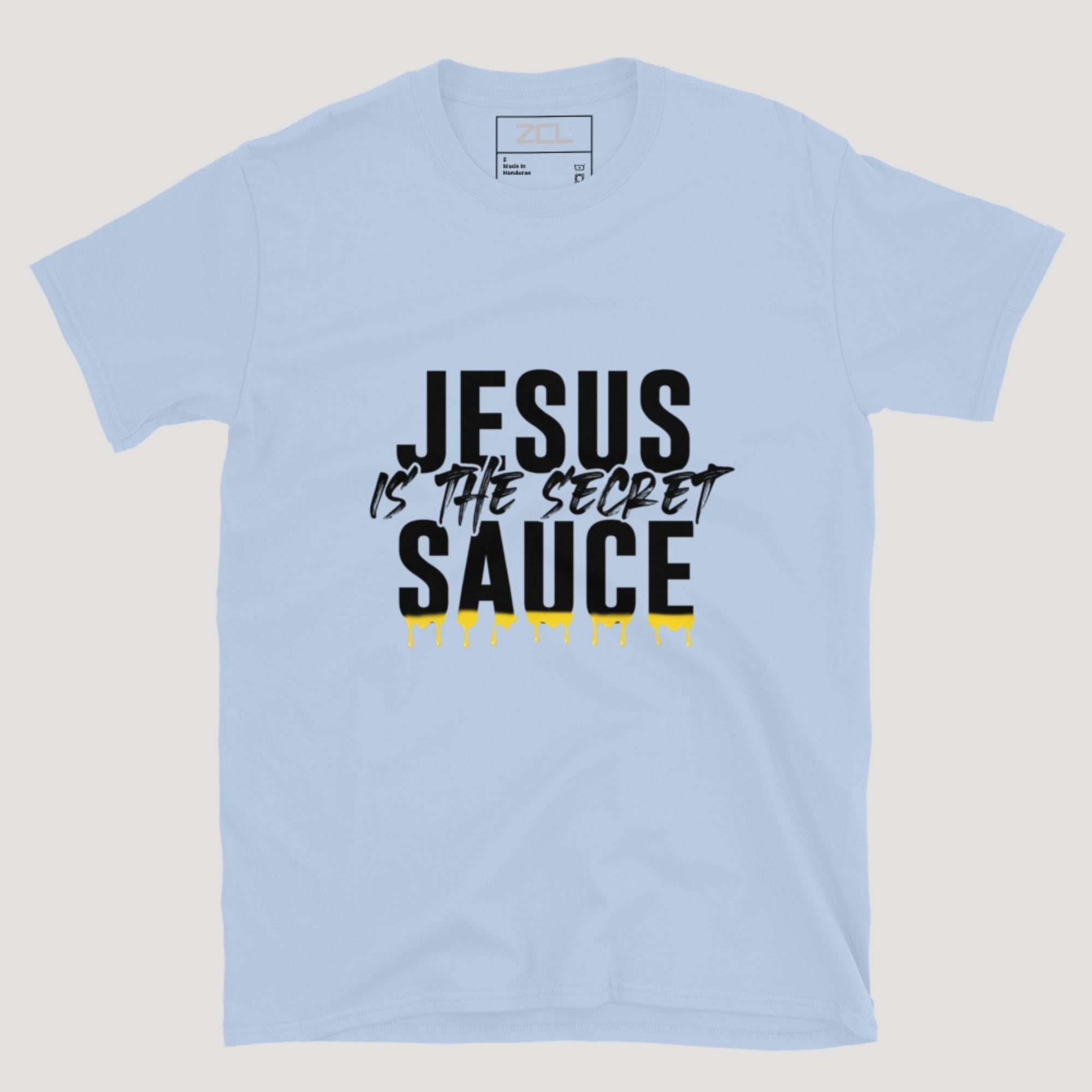 Jesus Is The Secret Sauce Tee (Black Logo)