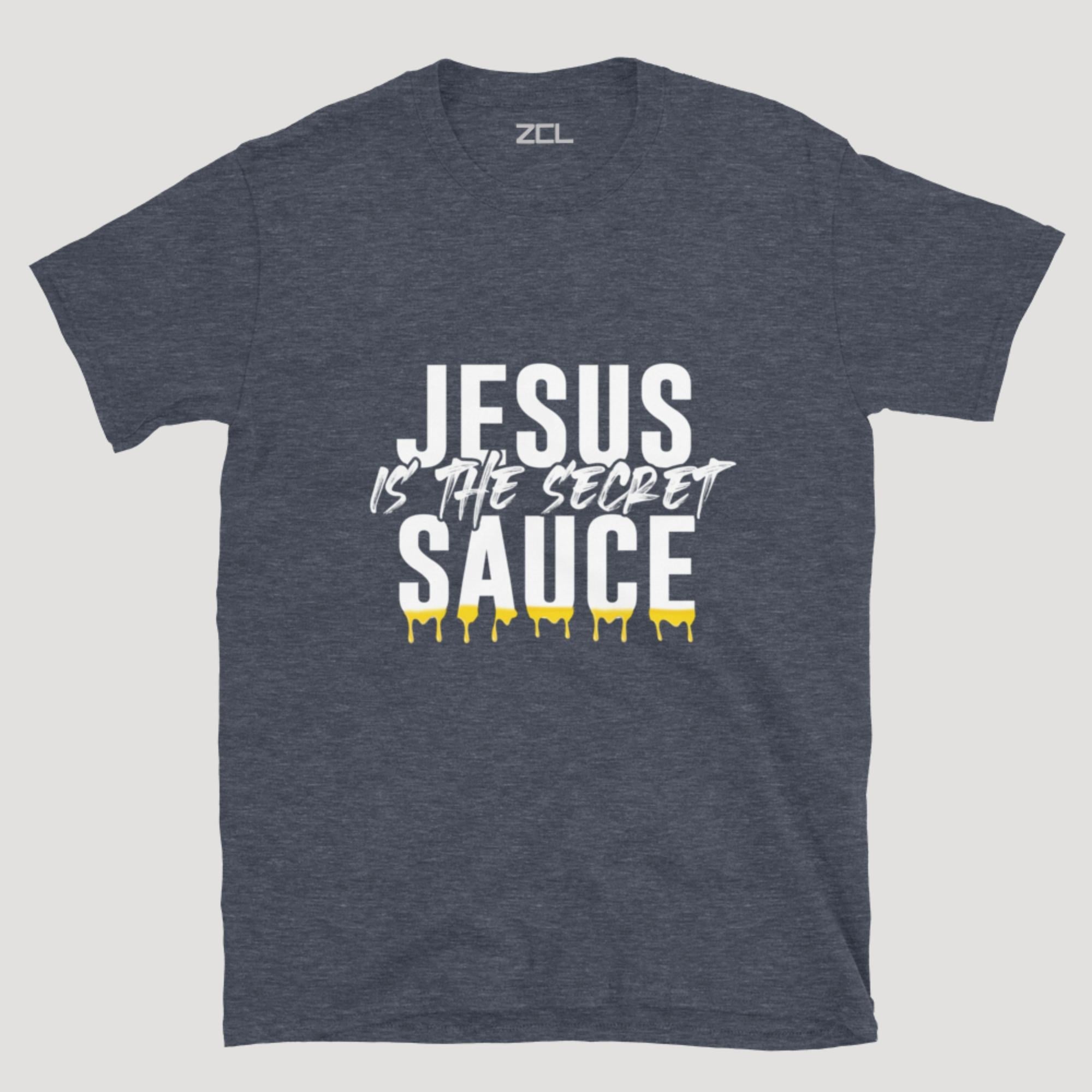 Jesus Is The Secret Sauce Tee (White Logo)