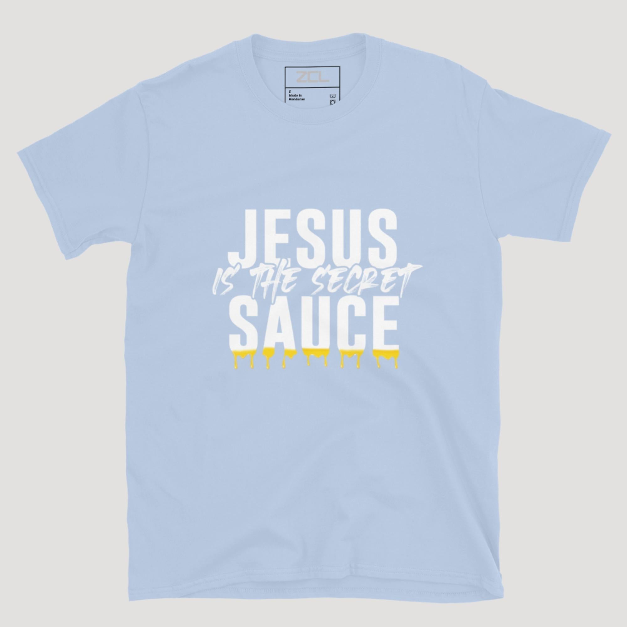Jesus Is The Secret Sauce Tee (White Logo)