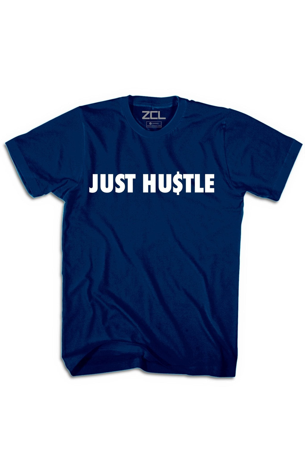 Just Hu$tle Tee (White Logo)