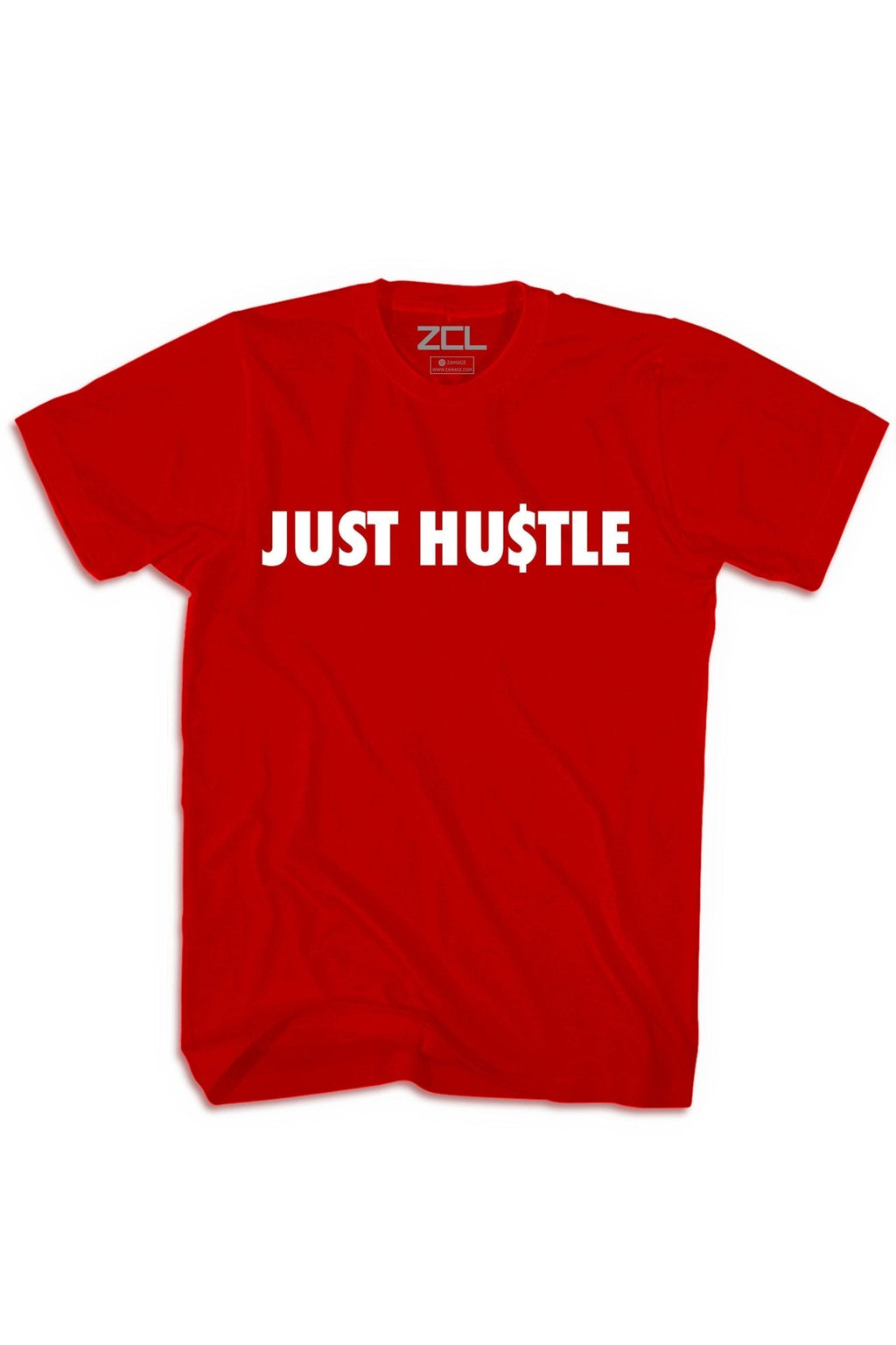 Just Hu$tle Tee (White Logo)