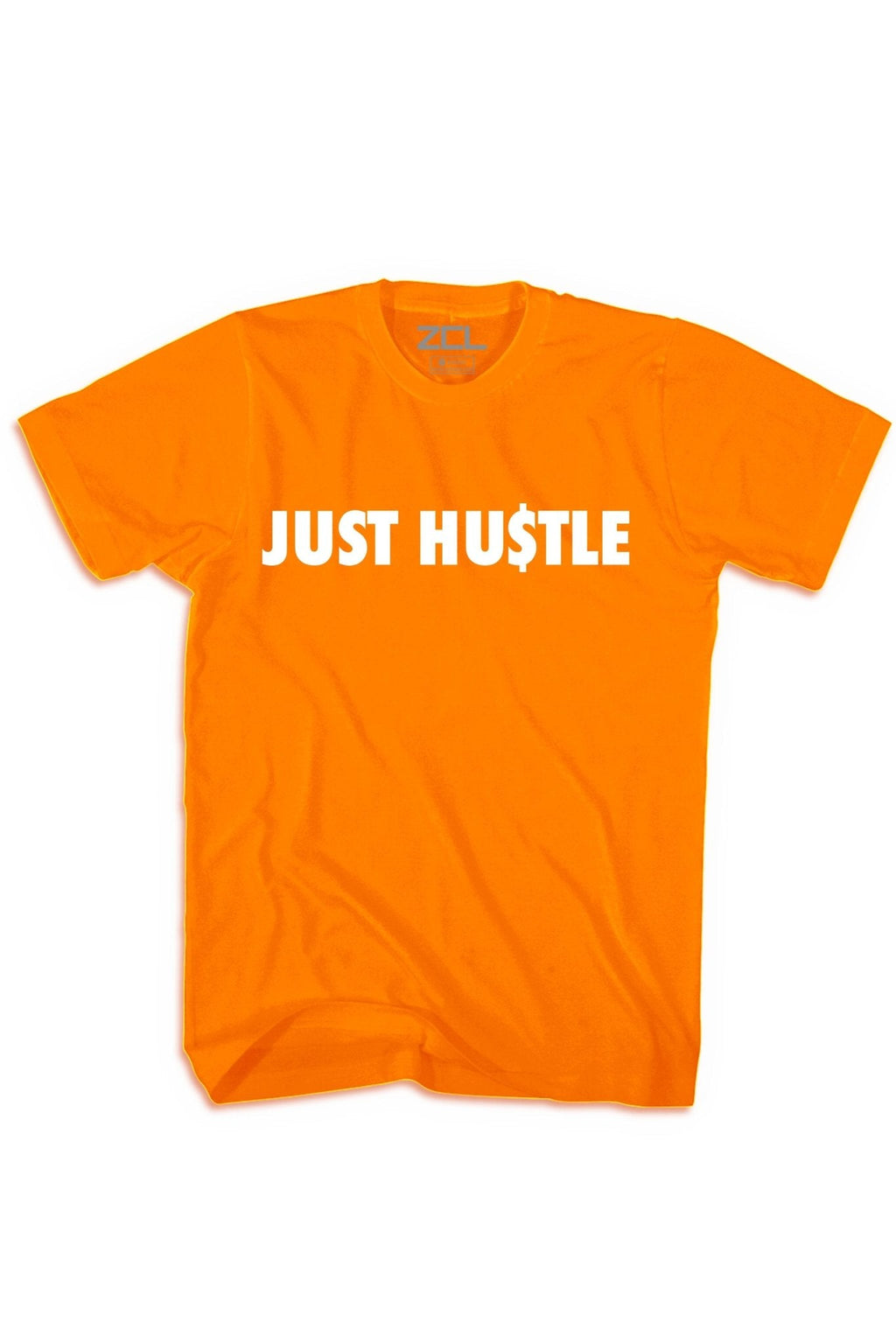 Just Hu$tle Tee (White Logo)