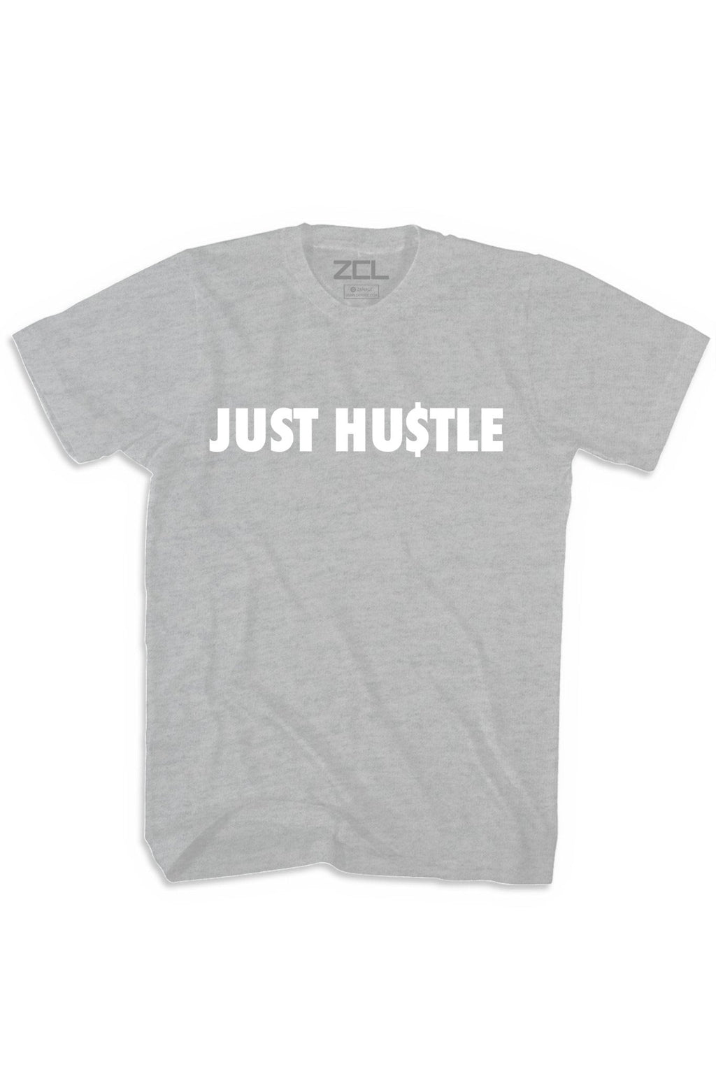 Just Hu$tle Tee (White Logo)