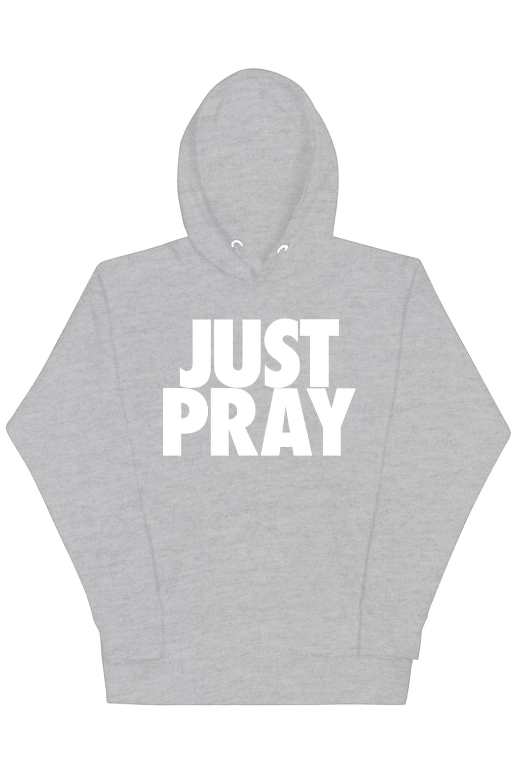 Just Pray Hoodie (White Logo)