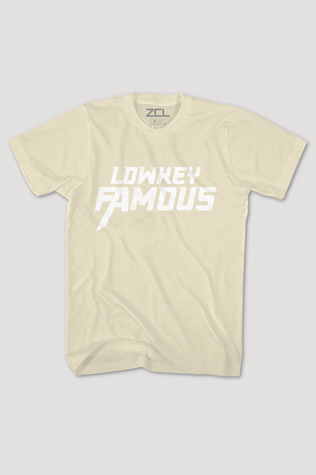 Lowkey Famous Tee (White Logo)