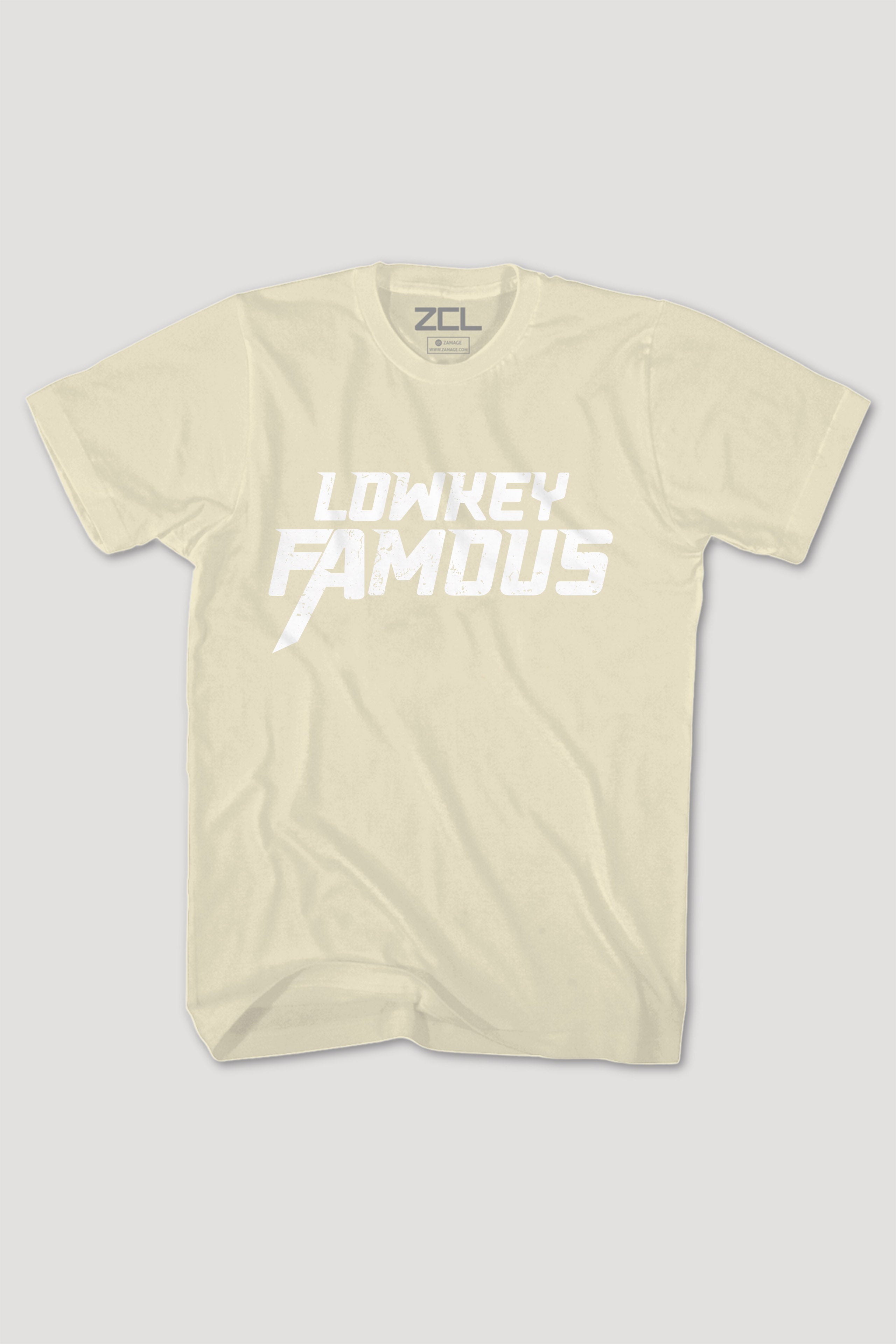 Lowkey Famous Tee (White Logo)