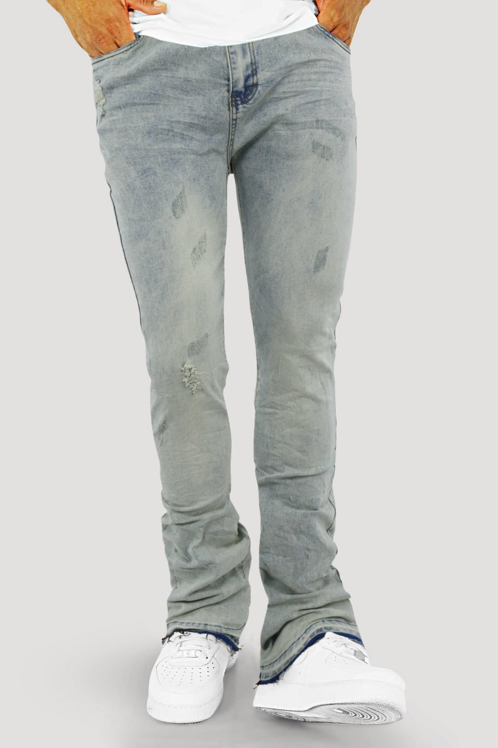 Layer Vault Stacked Denim (Antique Blue Wash) (M8524D)