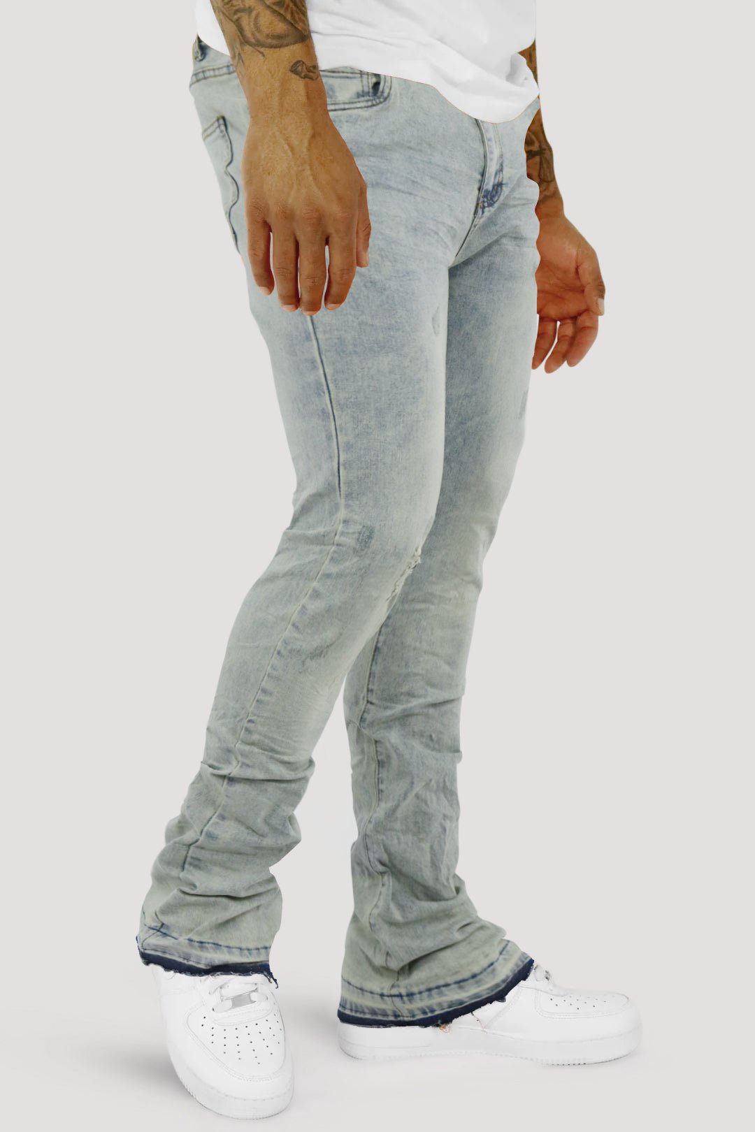 Layer Vault Stacked Denim (Antique Blue Wash) (M8524D)