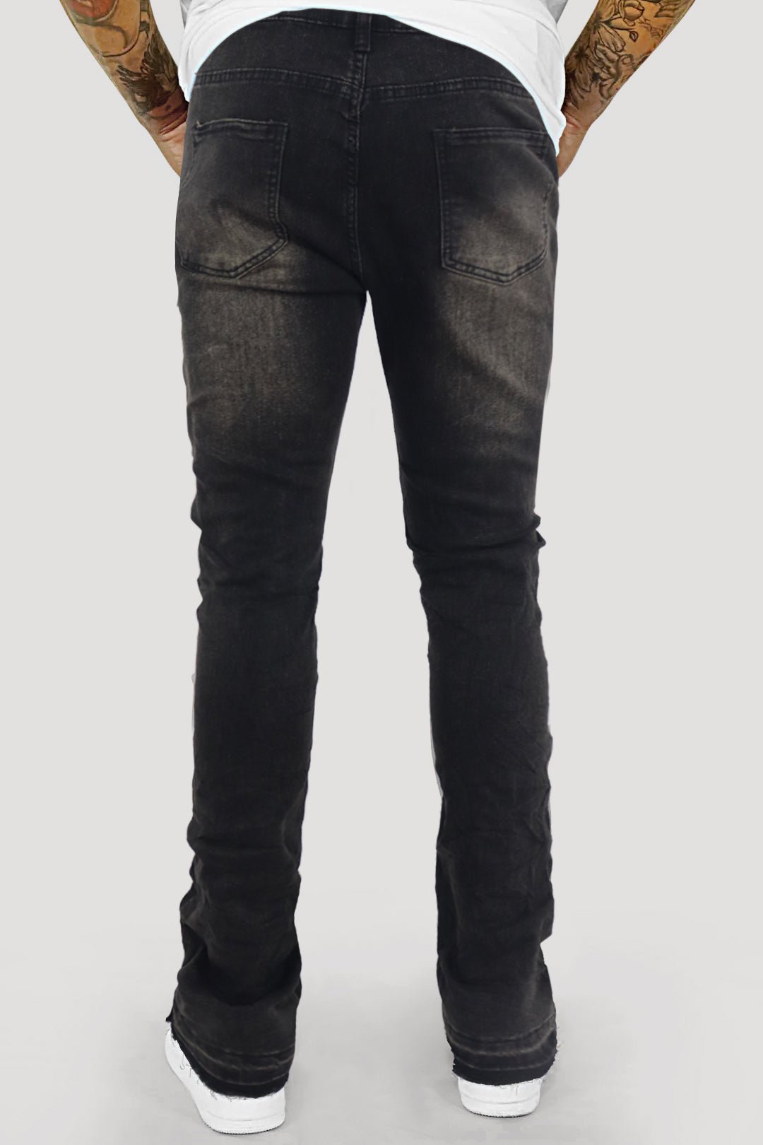 Layer Vault Stacked Denim (Black Wash) (M8524D)