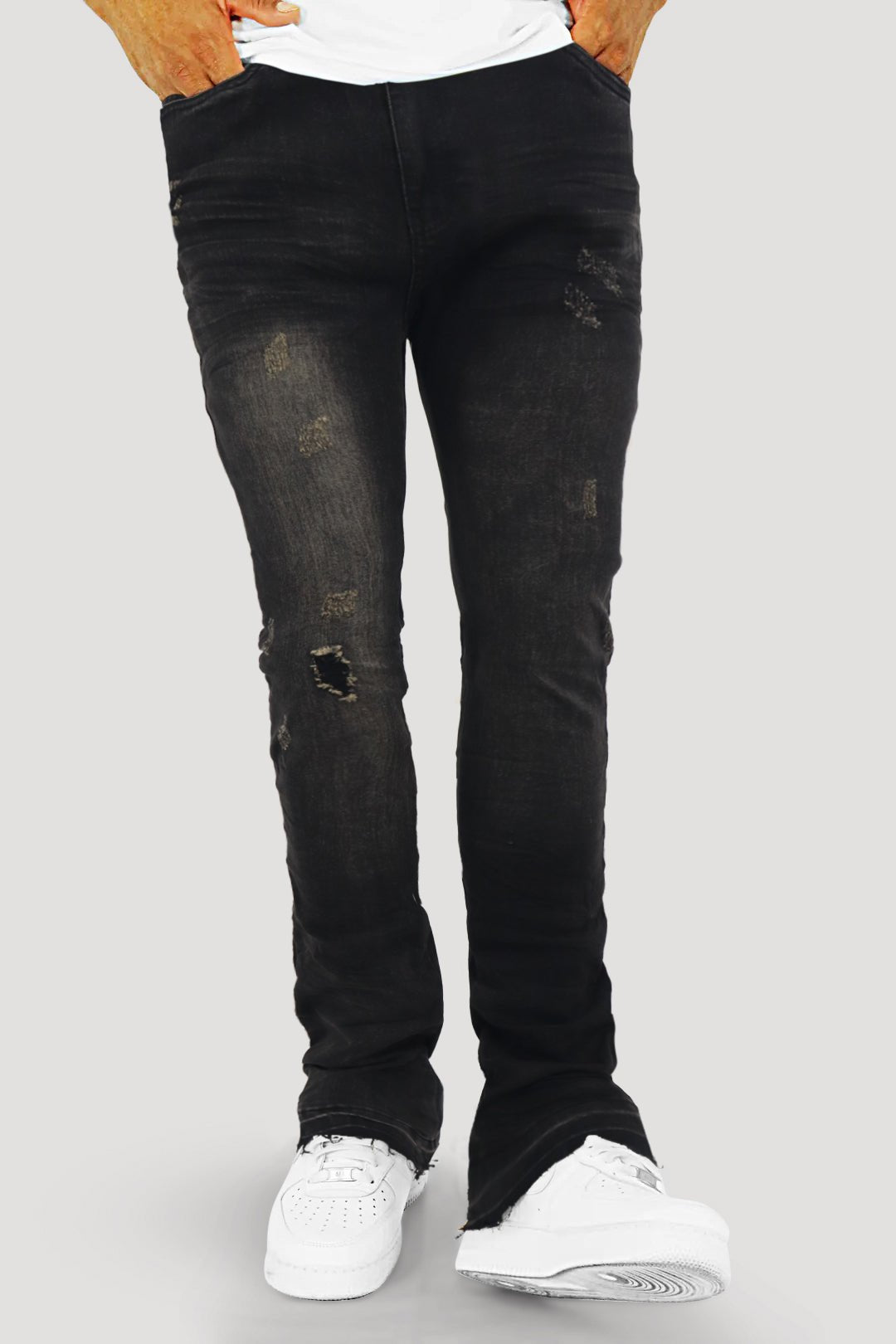 Layer Vault Stacked Denim (Black Wash) (M8524D)