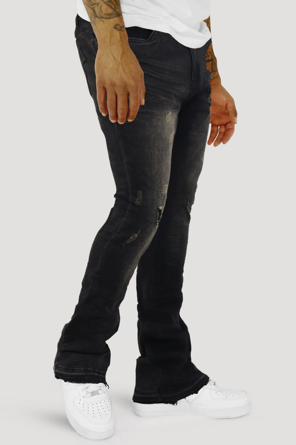 Layer Vault Stacked Denim (Black Wash) (M8524D)