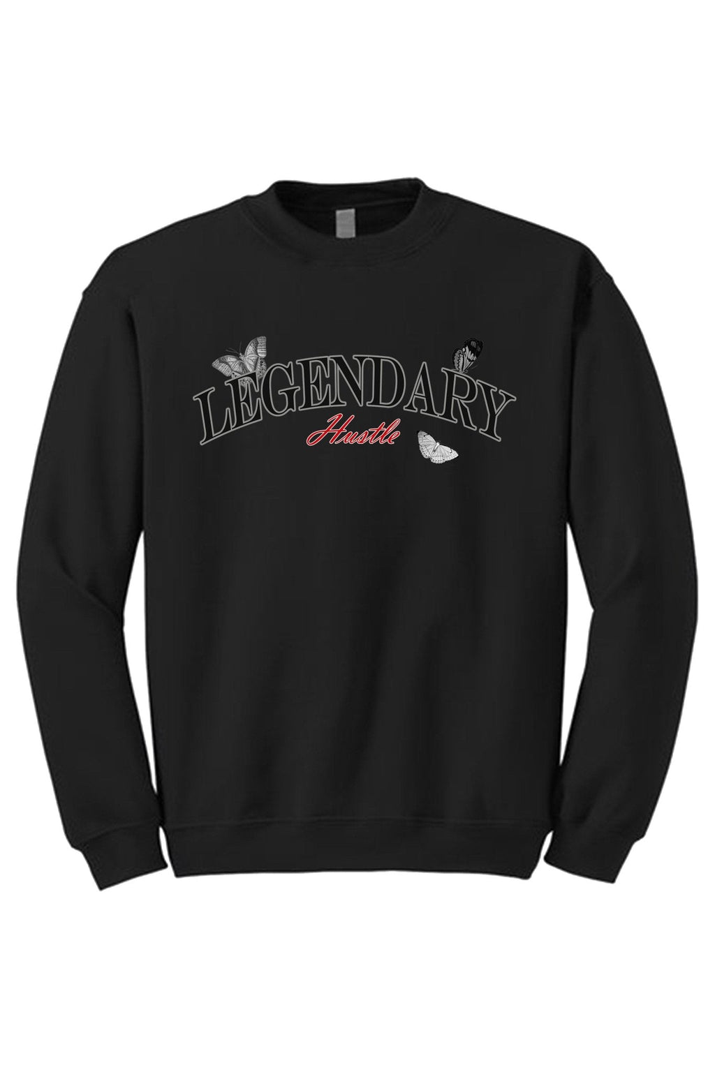 Legendary Crewneck Sweatshirt (Playoffs - Particle Grey Logo)
