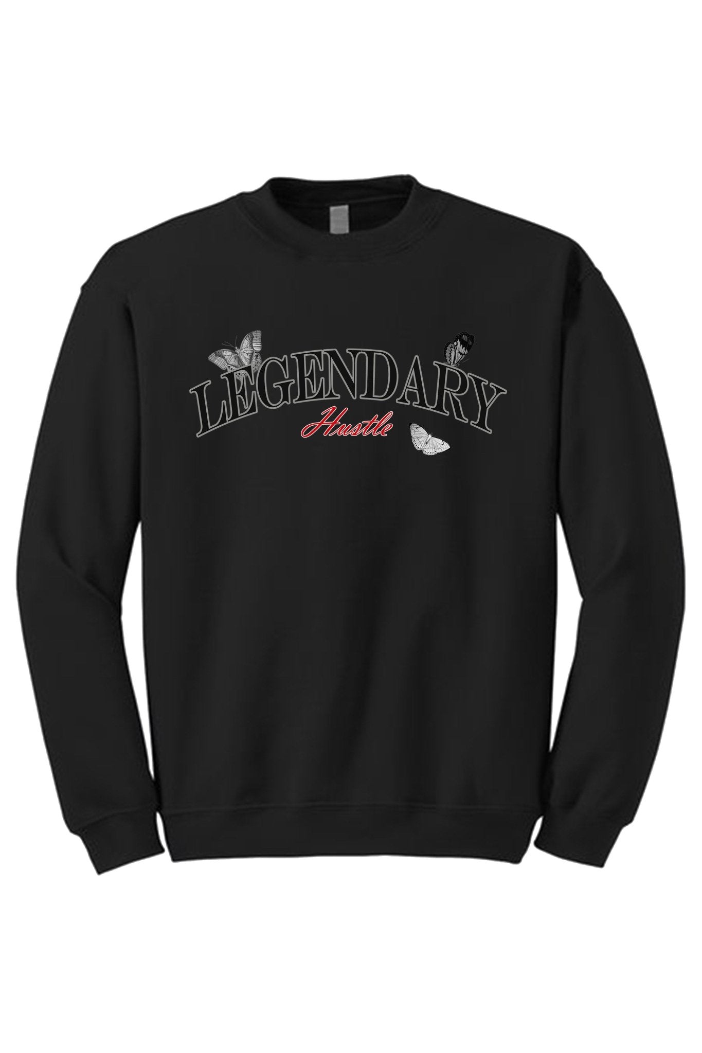 Legendary Crewneck Sweatshirt (Playoffs - Particle Grey Logo)