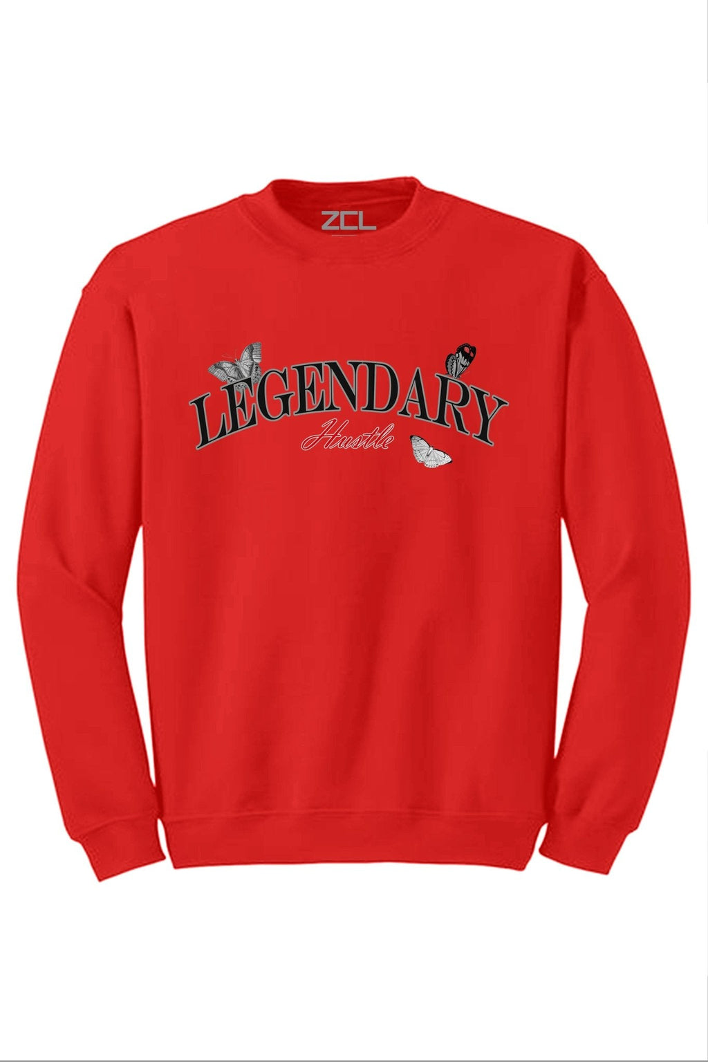 Legendary Crewneck Sweatshirt (Playoffs - Particle Grey Logo)