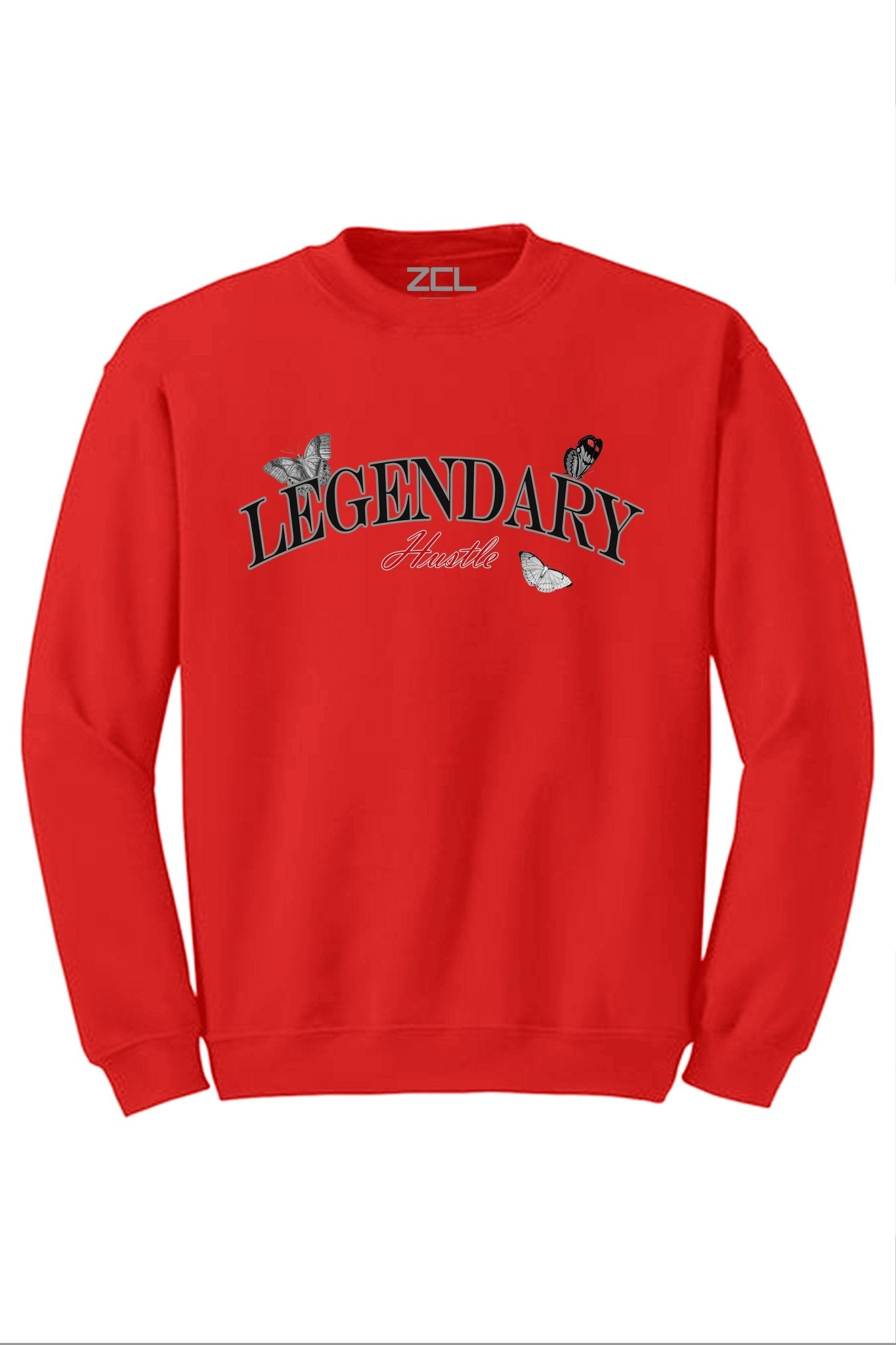 Legendary Crewneck Sweatshirt (Playoffs - Particle Grey Logo)