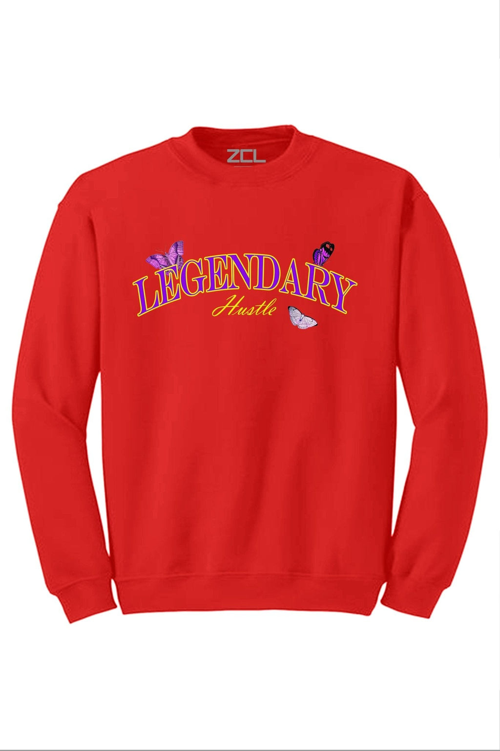 Legendary Crewneck Sweatshirt (Purple - Gold Logo)