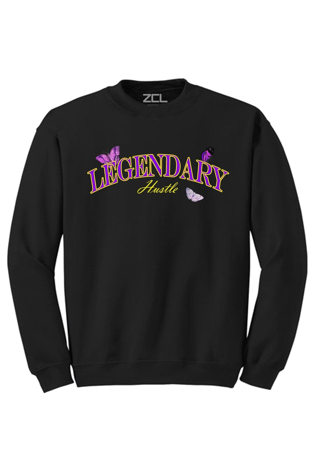 Legendary Crewneck Sweatshirt (Purple - Gold Logo)