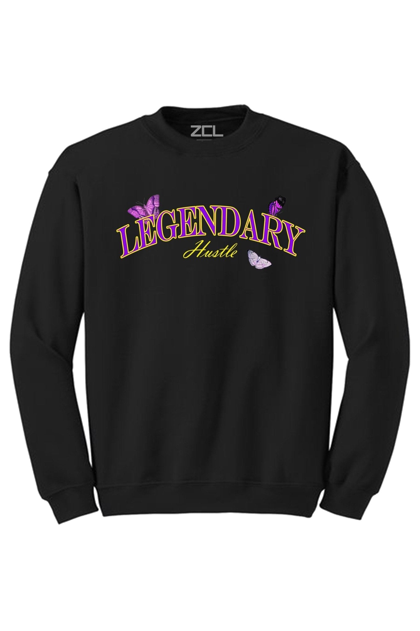 Legendary Crewneck Sweatshirt (Purple - Gold Logo)