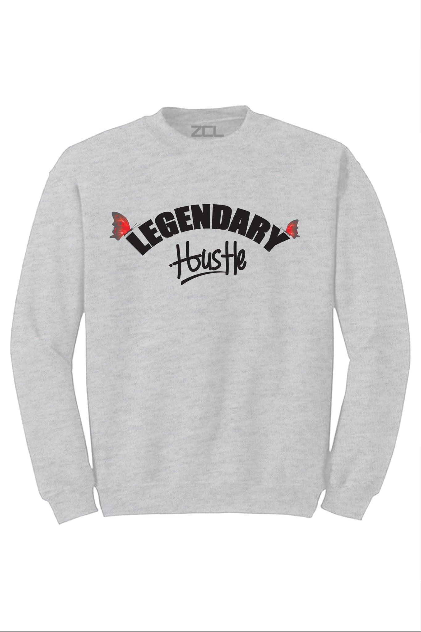 Legendary Hustle Crewneck Sweatshirt (Black Logo)