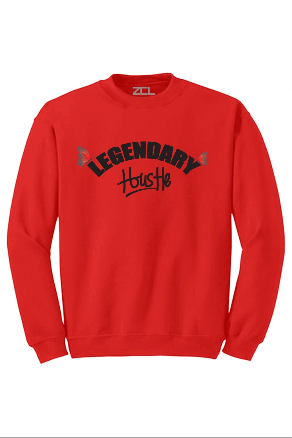 Legendary Hustle Crewneck Sweatshirt (Black Logo)