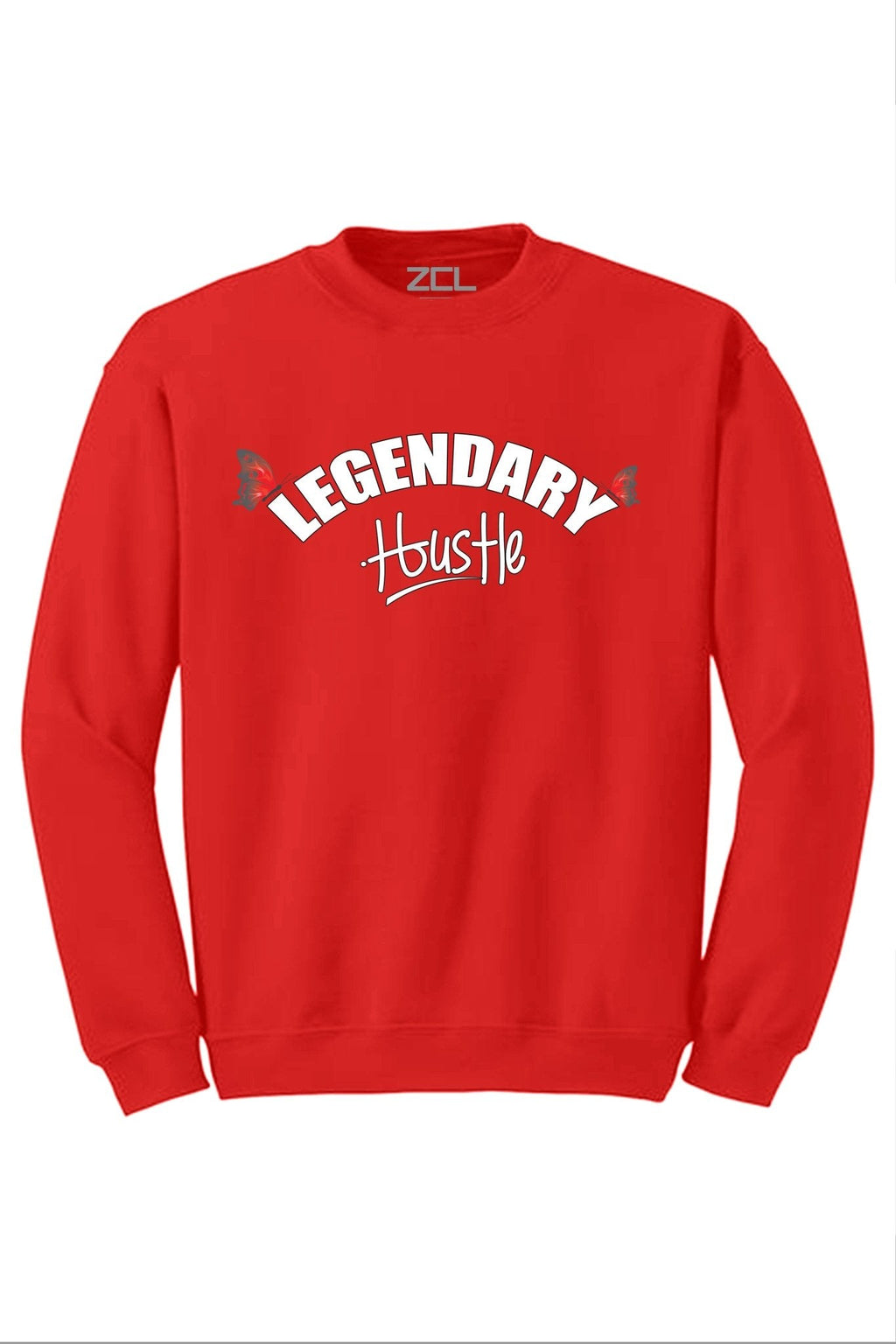 Legendary Hustle Crewneck Sweatshirt (White Logo)