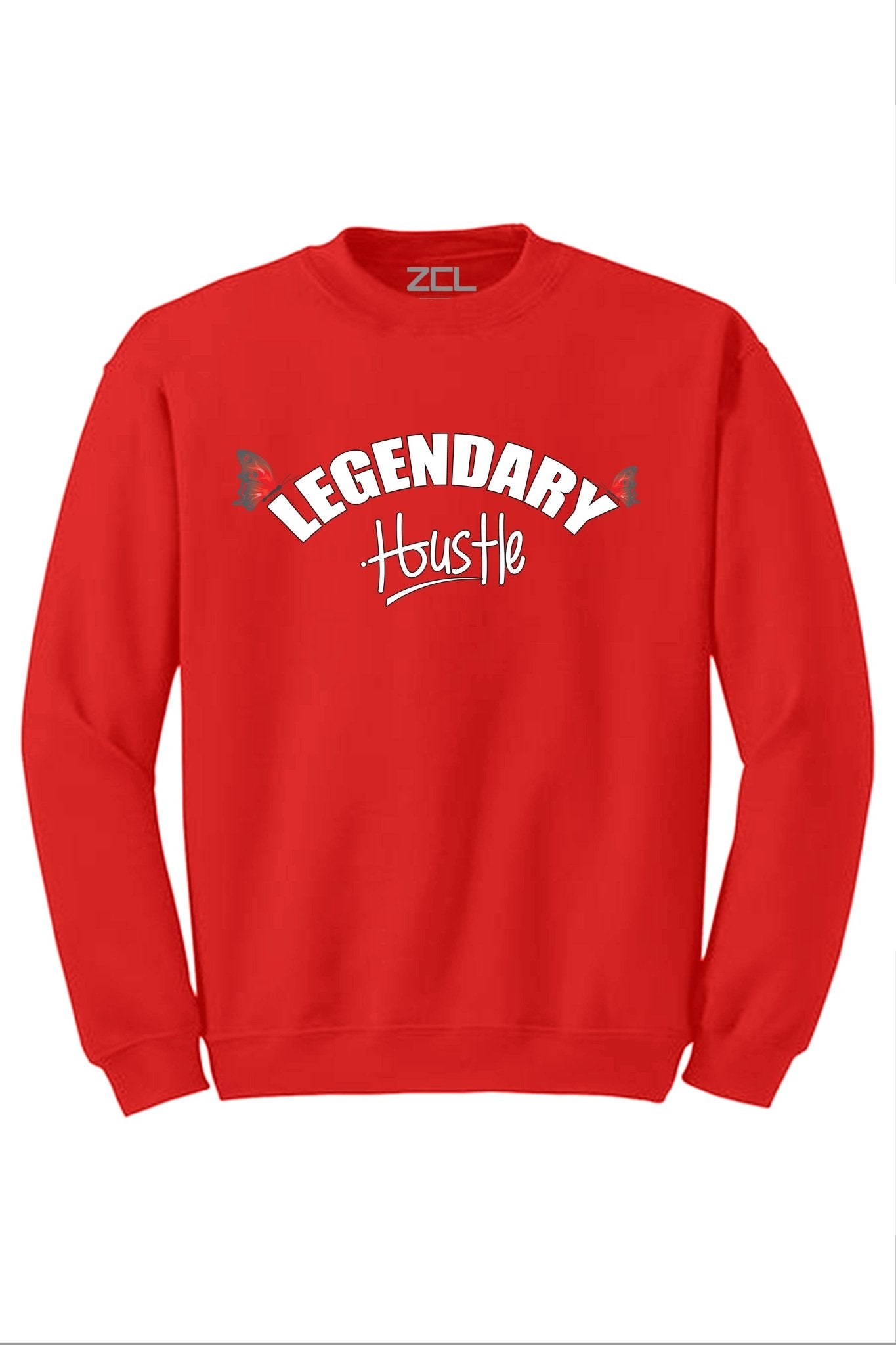 Legendary Hustle Crewneck Sweatshirt (White Logo)