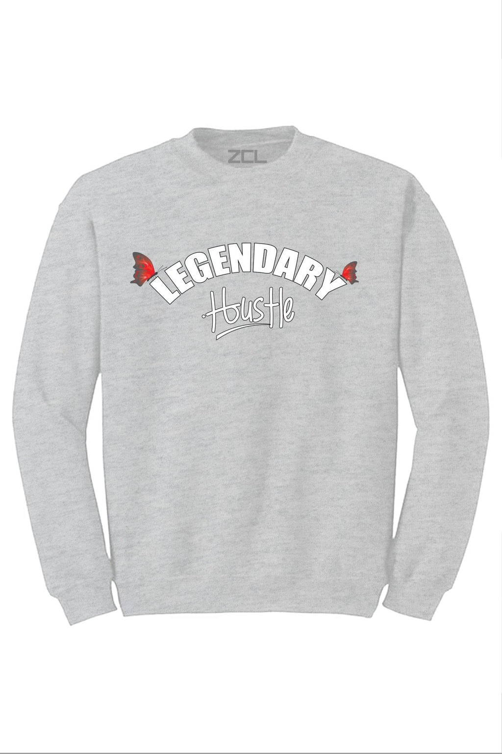 Legendary Hustle Crewneck Sweatshirt (White Logo)