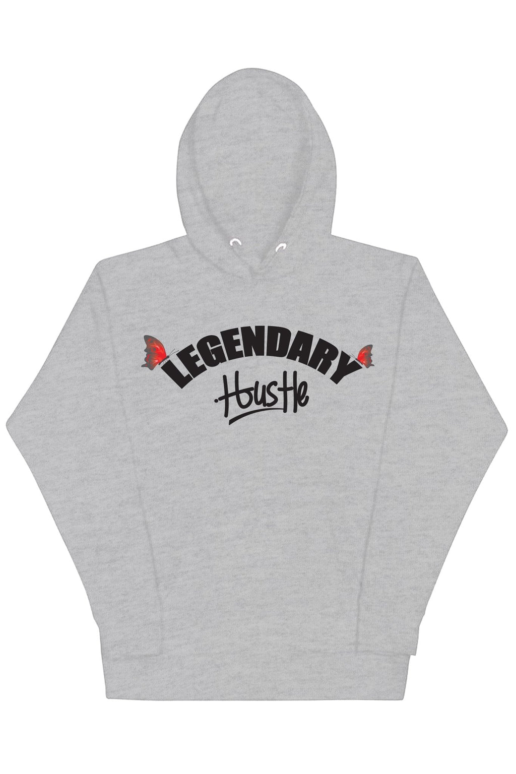 Legendary Hustle Hoodie (Black Logo)