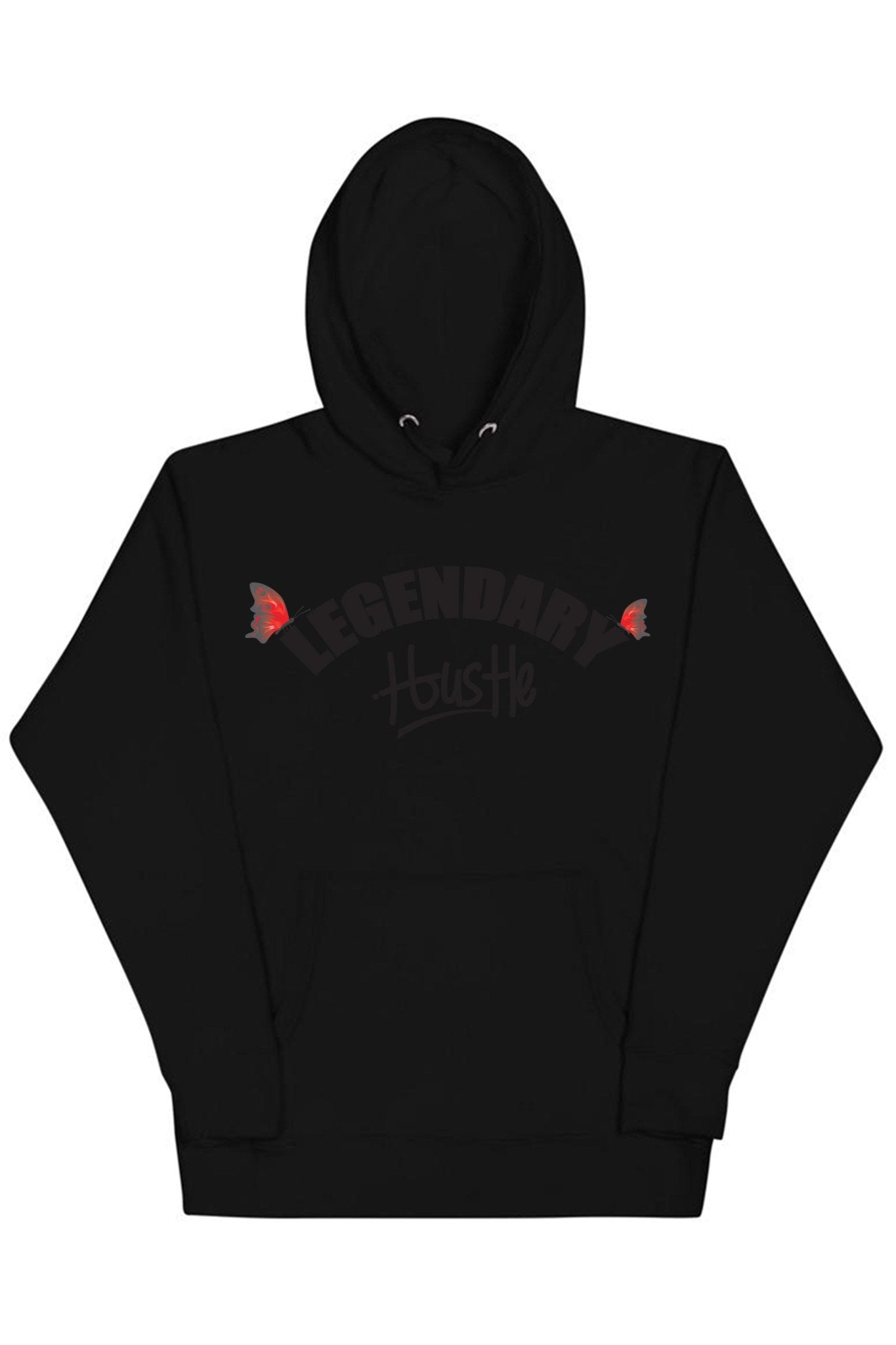 Legendary Hustle Hoodie (Black Logo)