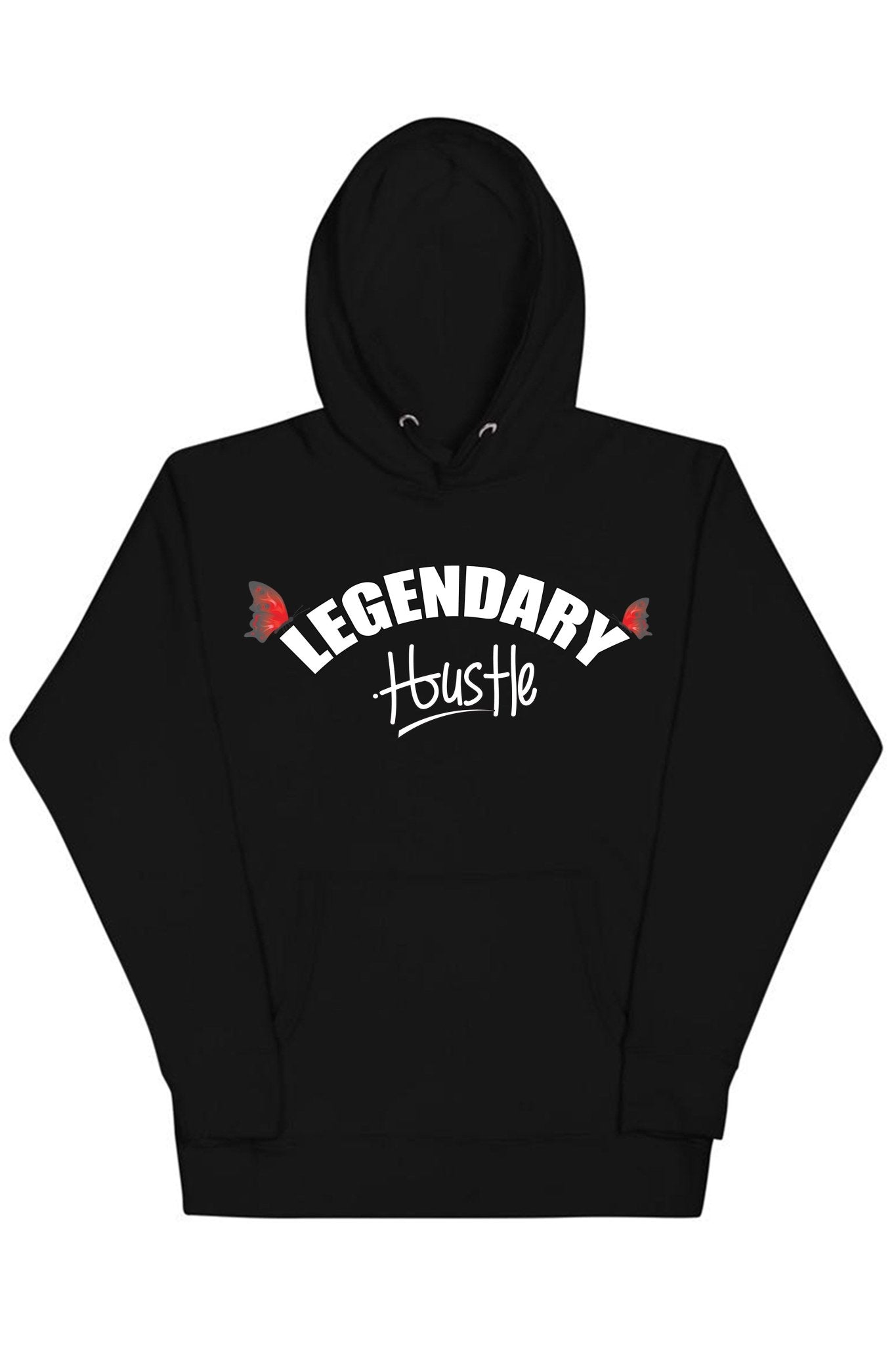 Legendary Hustle Hoodie (White Logo)