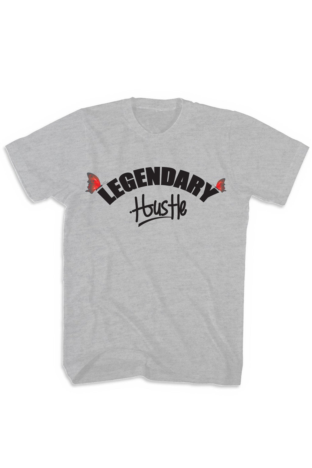 Legendary Hustle Tee (Black Logo)