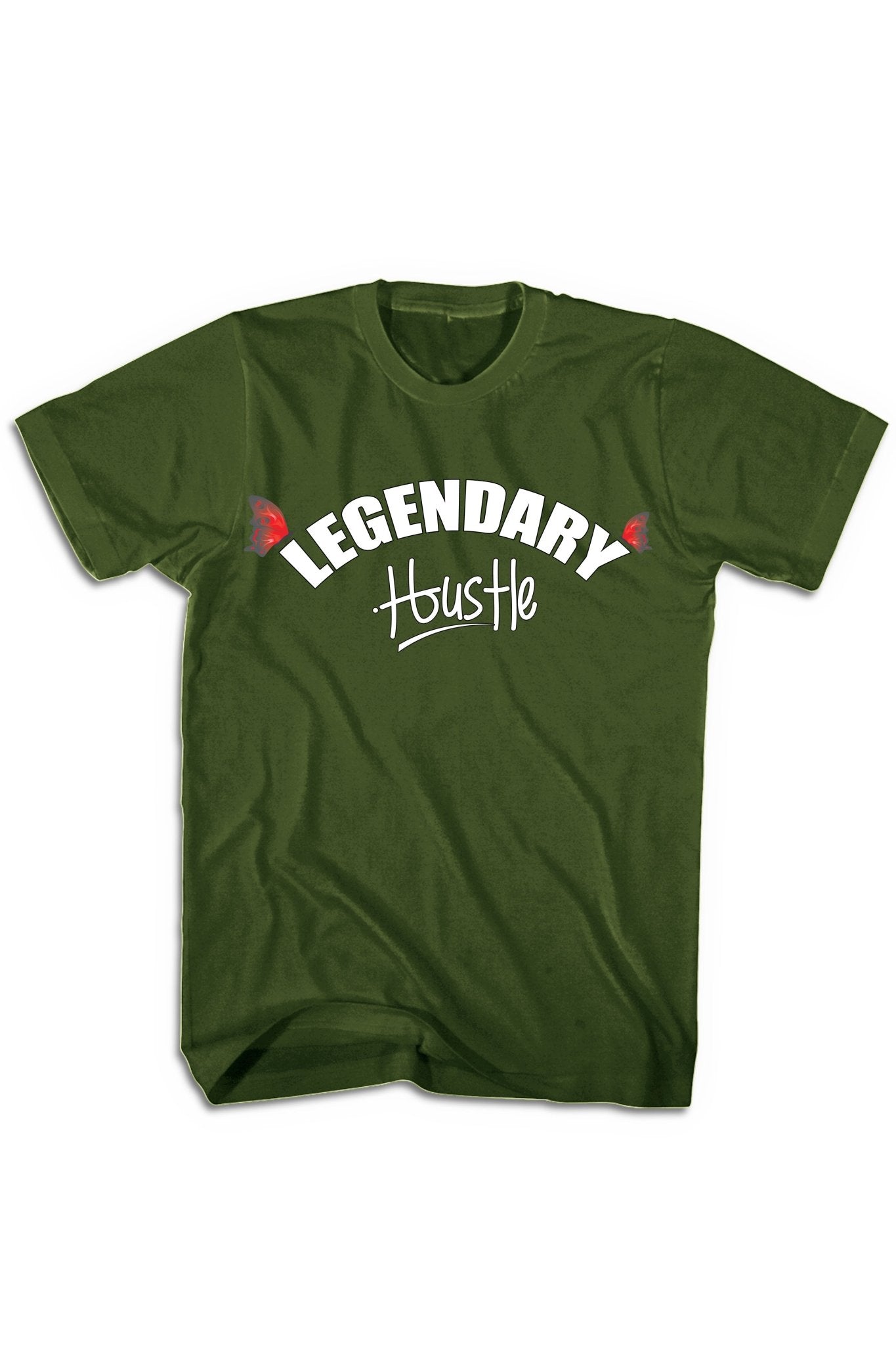 Legendary Hustle Tee (White Logo)