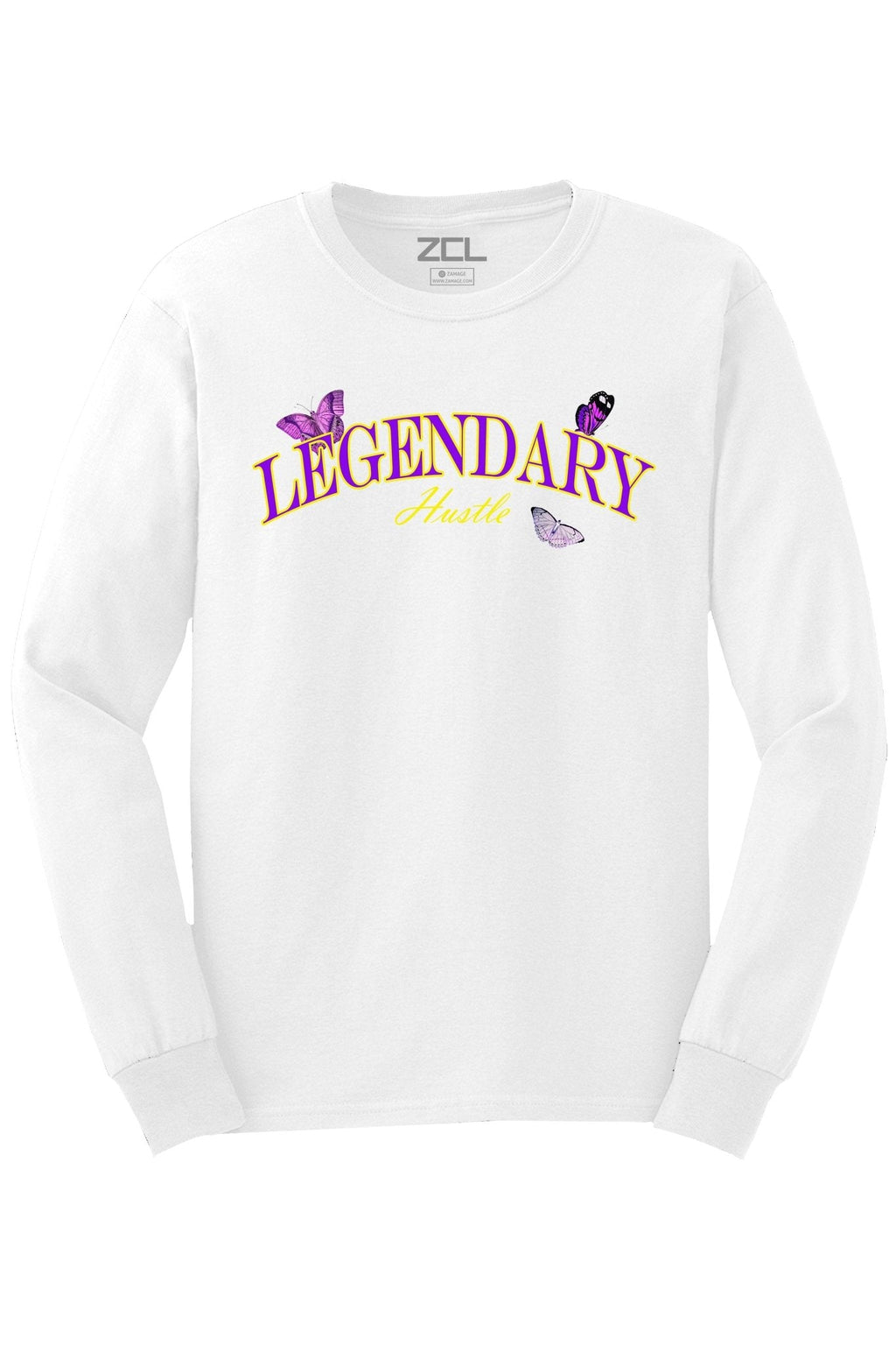Legendary Long Sleeve Tee (Purple - Gold Logo)